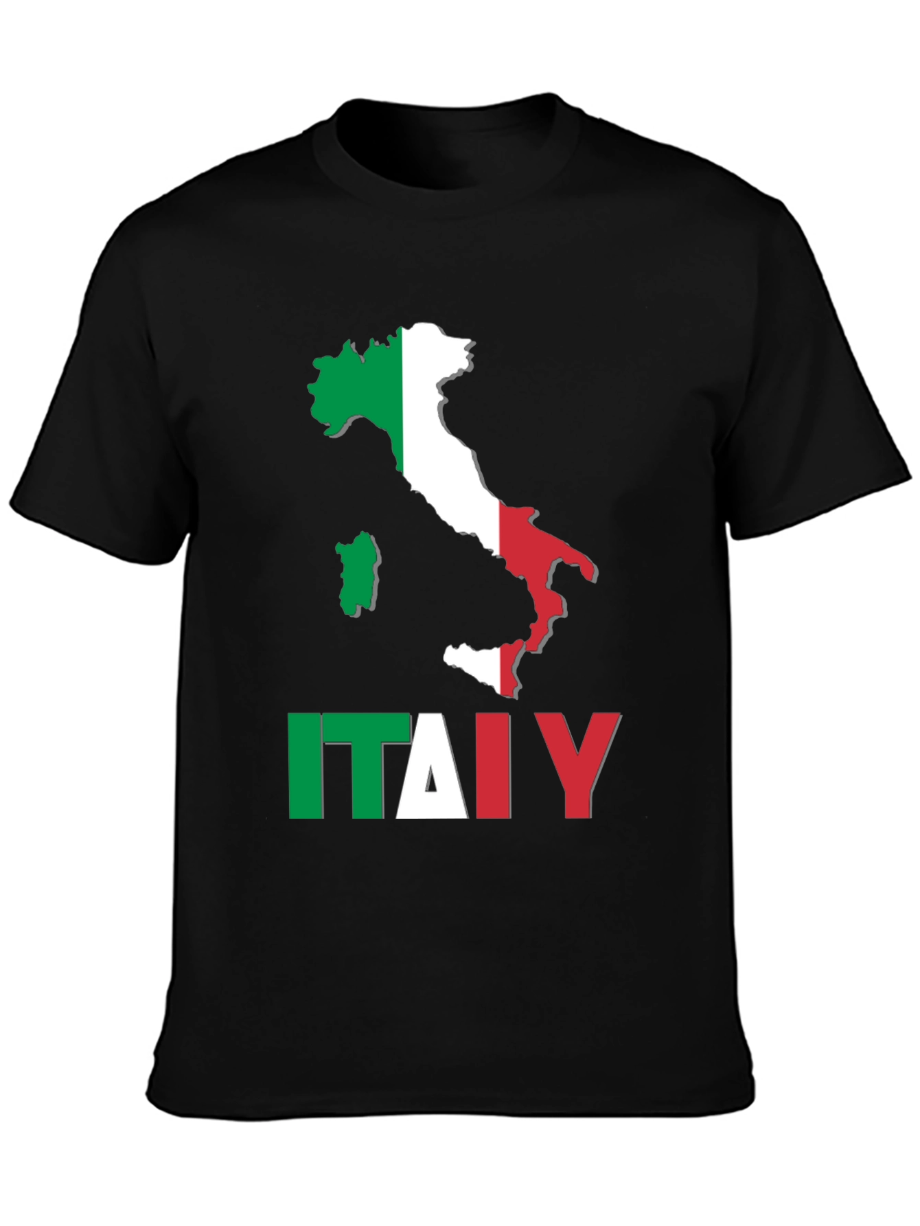 Italy Map Flag T-Shirt - Italian Pride