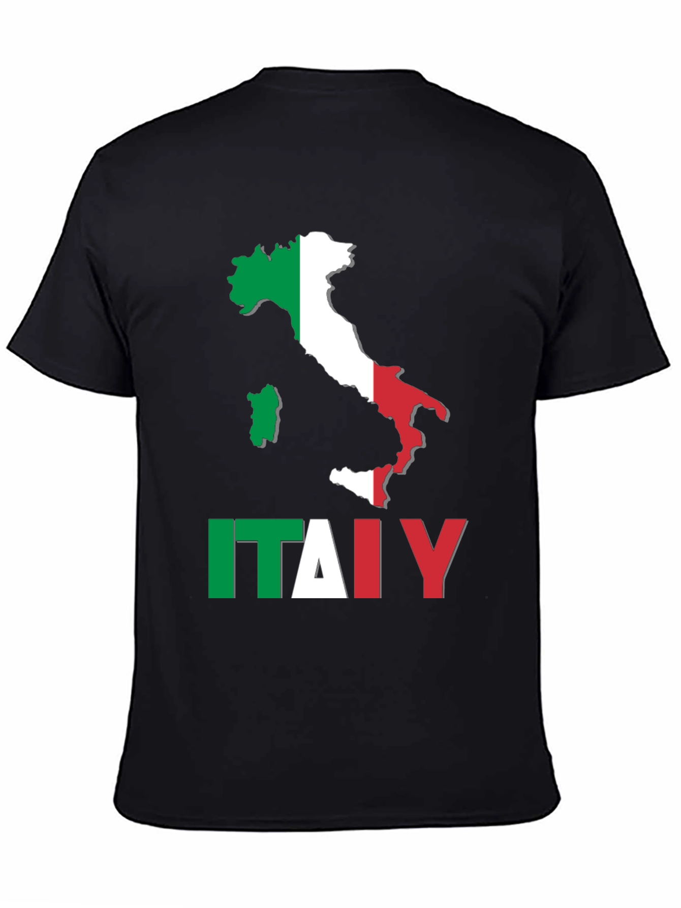 Italy Map Flag T-Shirt - Italian Pride