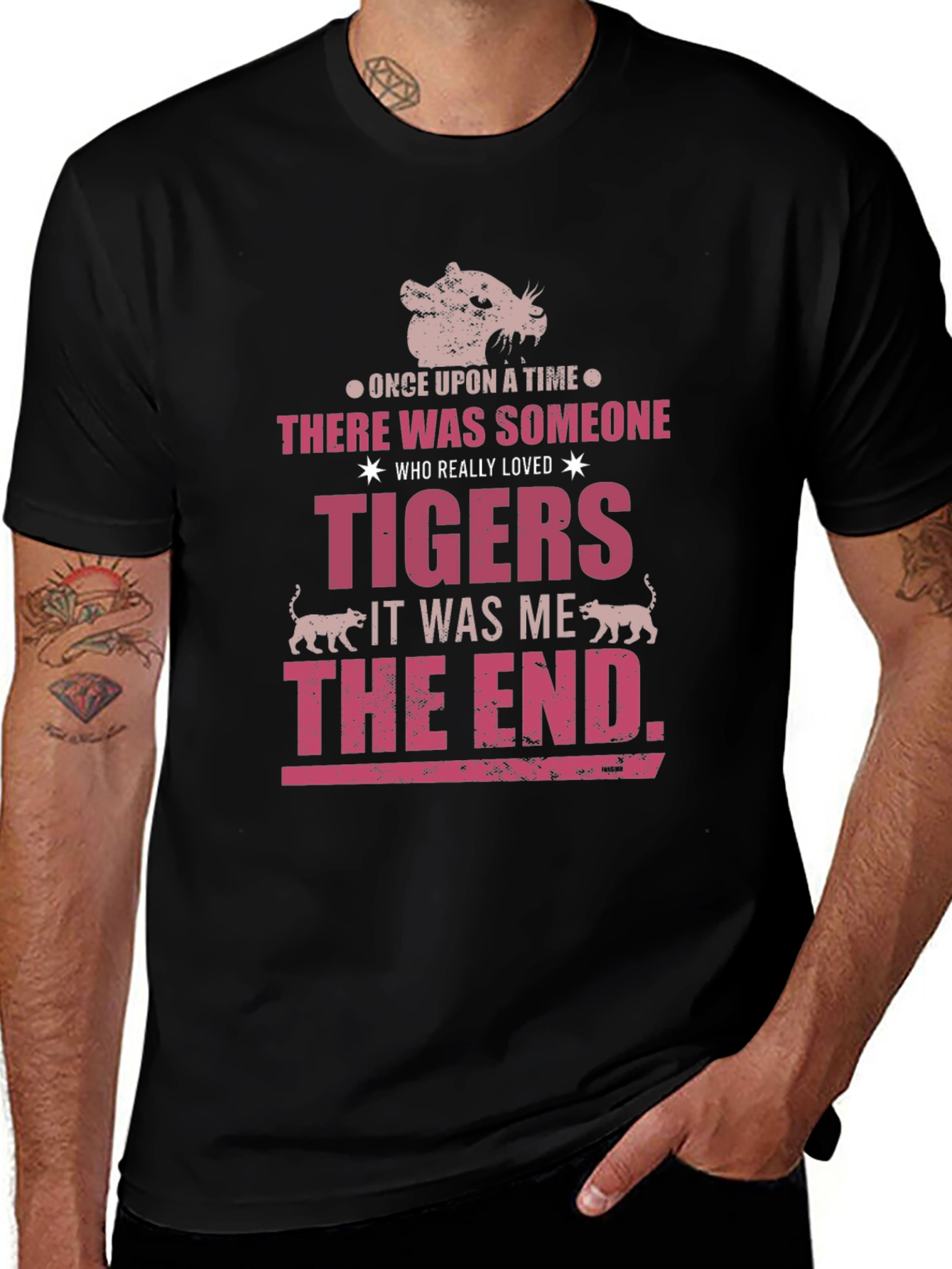 Tiger Lover Graphic Tee - Once Upon a Time