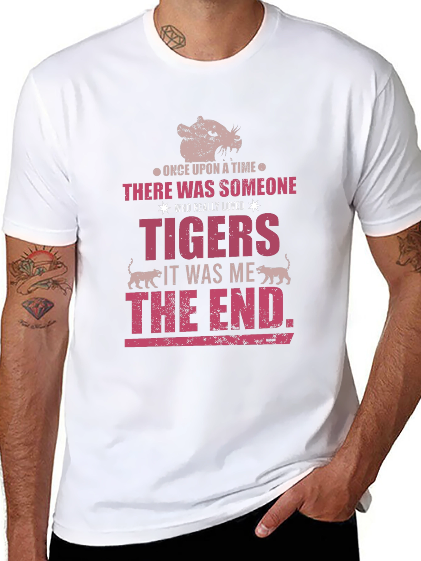 Tiger Lover Graphic Tee - Once Upon a Time