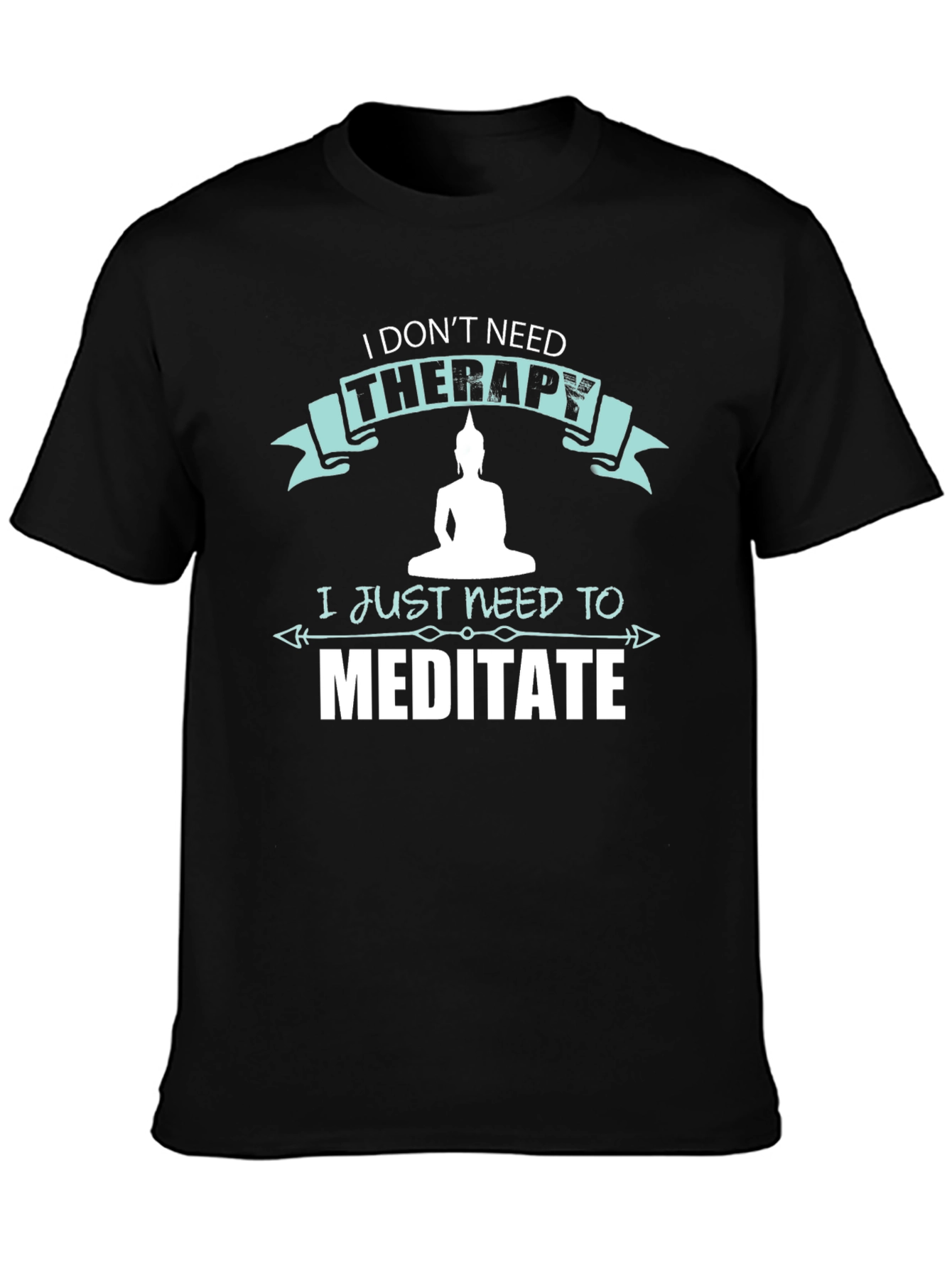 Meditate T-Shirt - Funny Therapy Alternative Tee