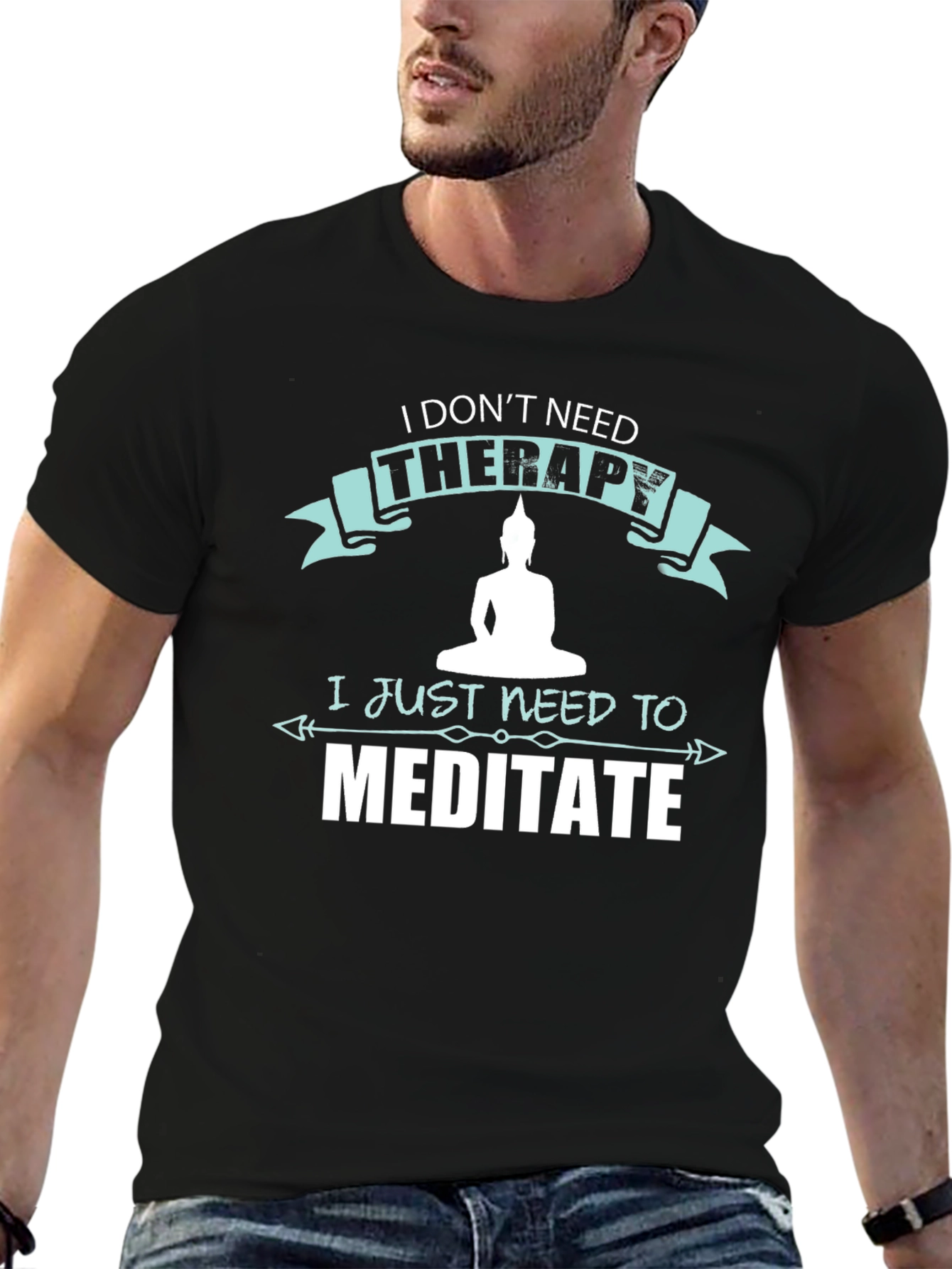 Meditate T-Shirt - Funny Therapy Alternative Tee