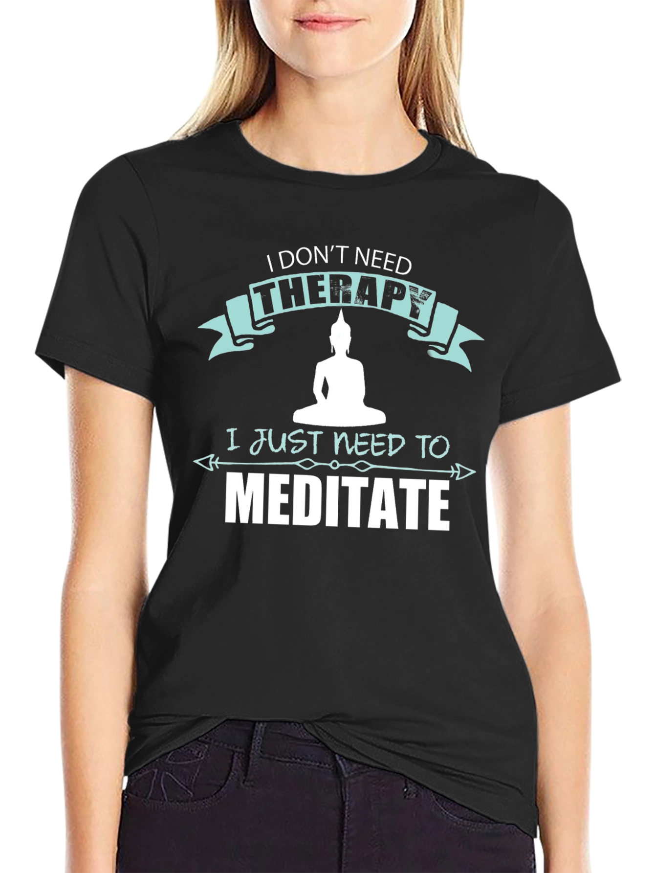 Meditate T-Shirt - Funny Therapy Alternative Tee