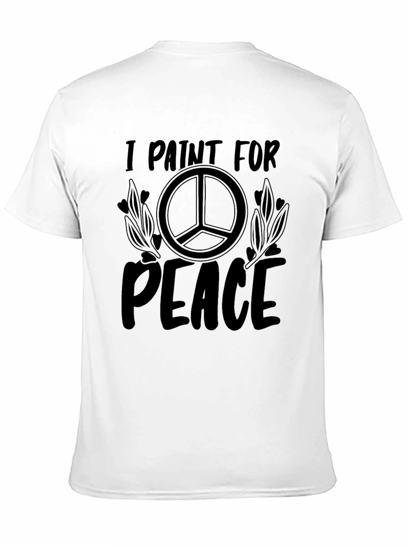 I Paint for Peace Graphic T-Shirt