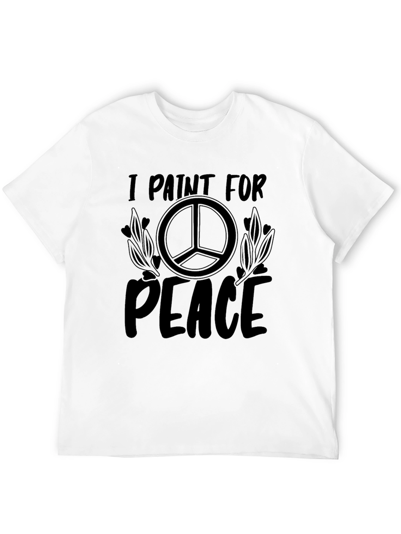 I Paint for Peace Graphic T-Shirt