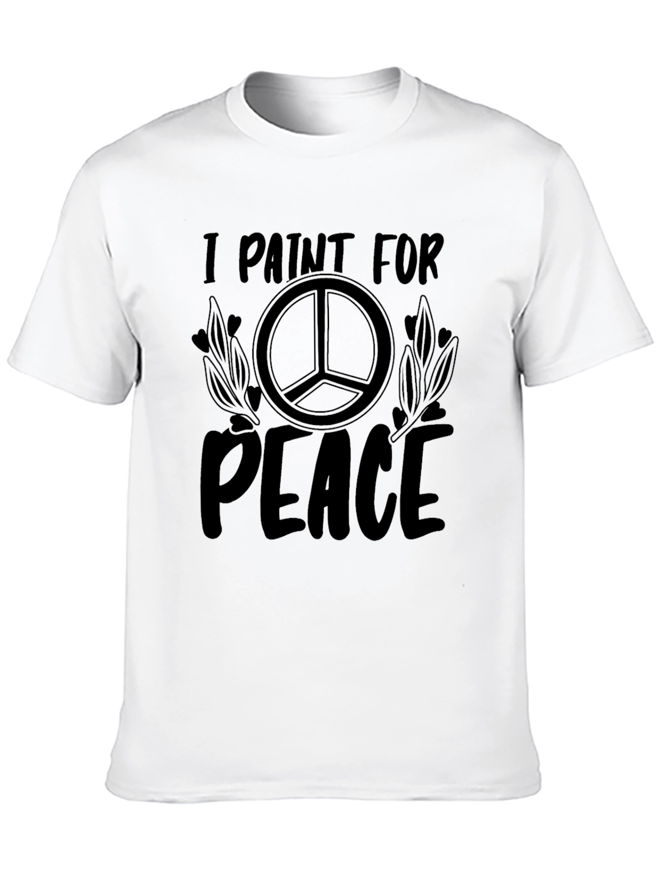 I Paint for Peace Graphic T-Shirt
