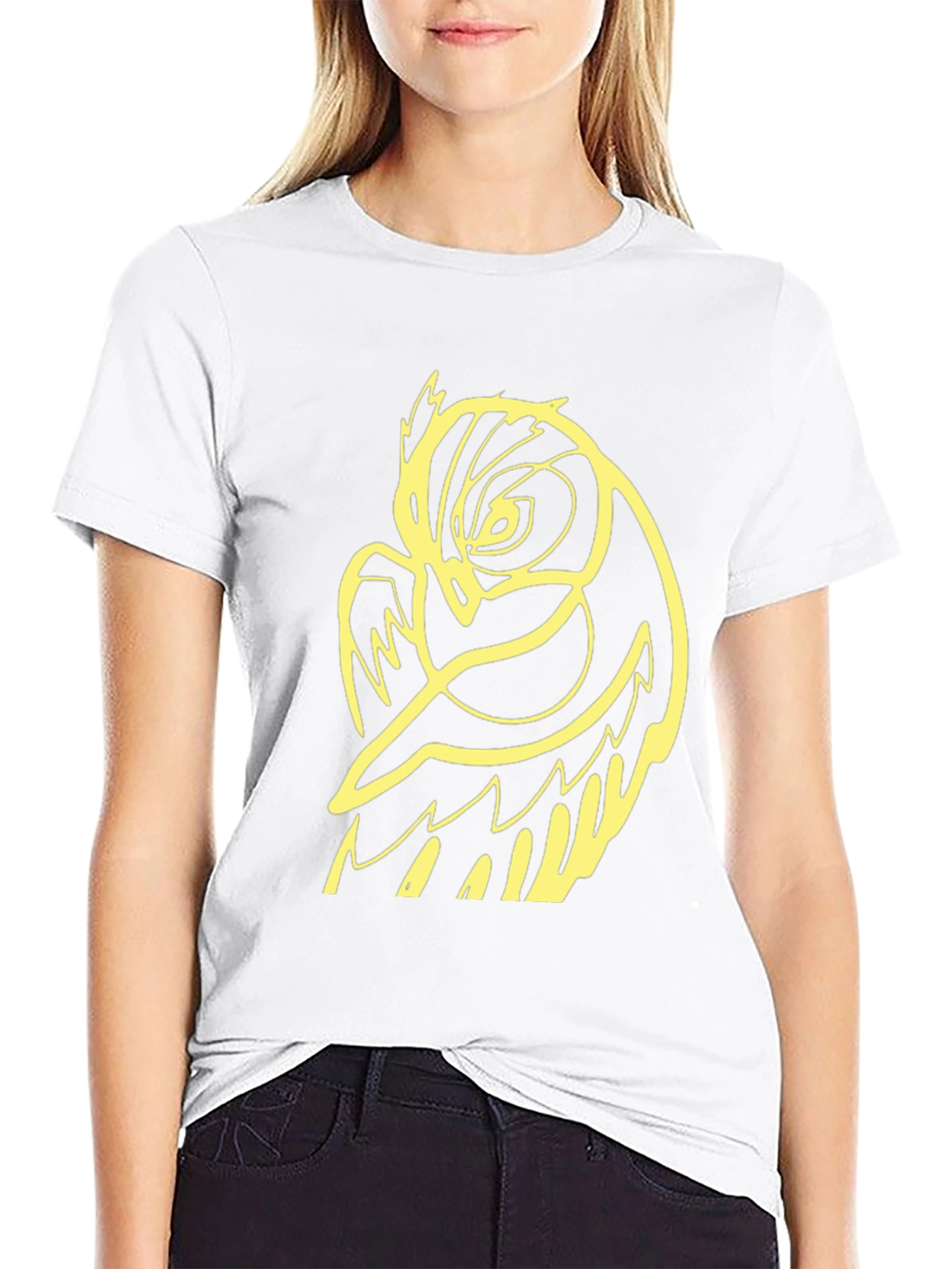 Cool Owl Graphic Black T-Shirt