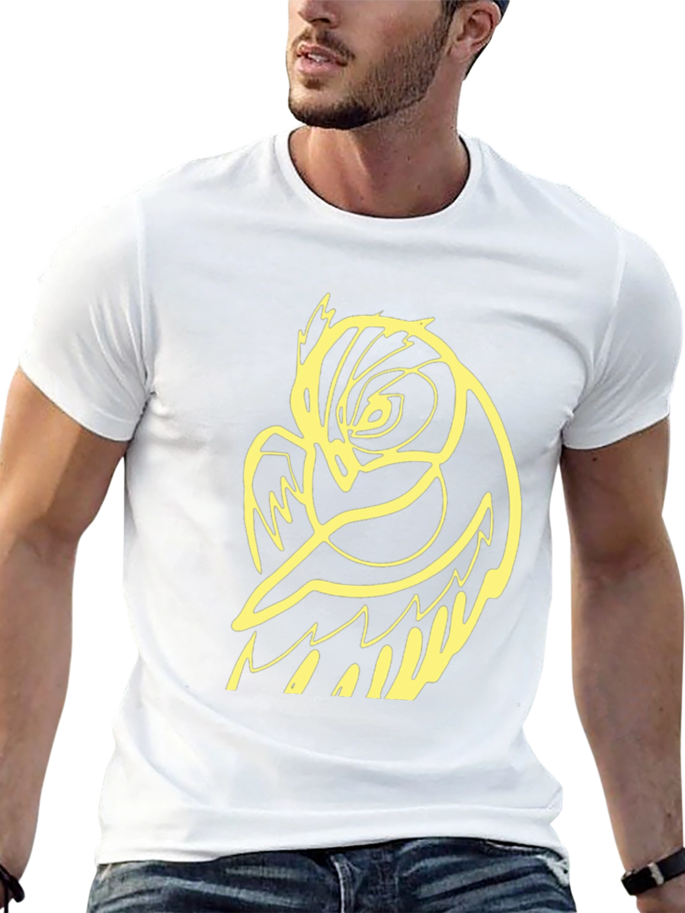 Cool Owl Graphic Black T-Shirt