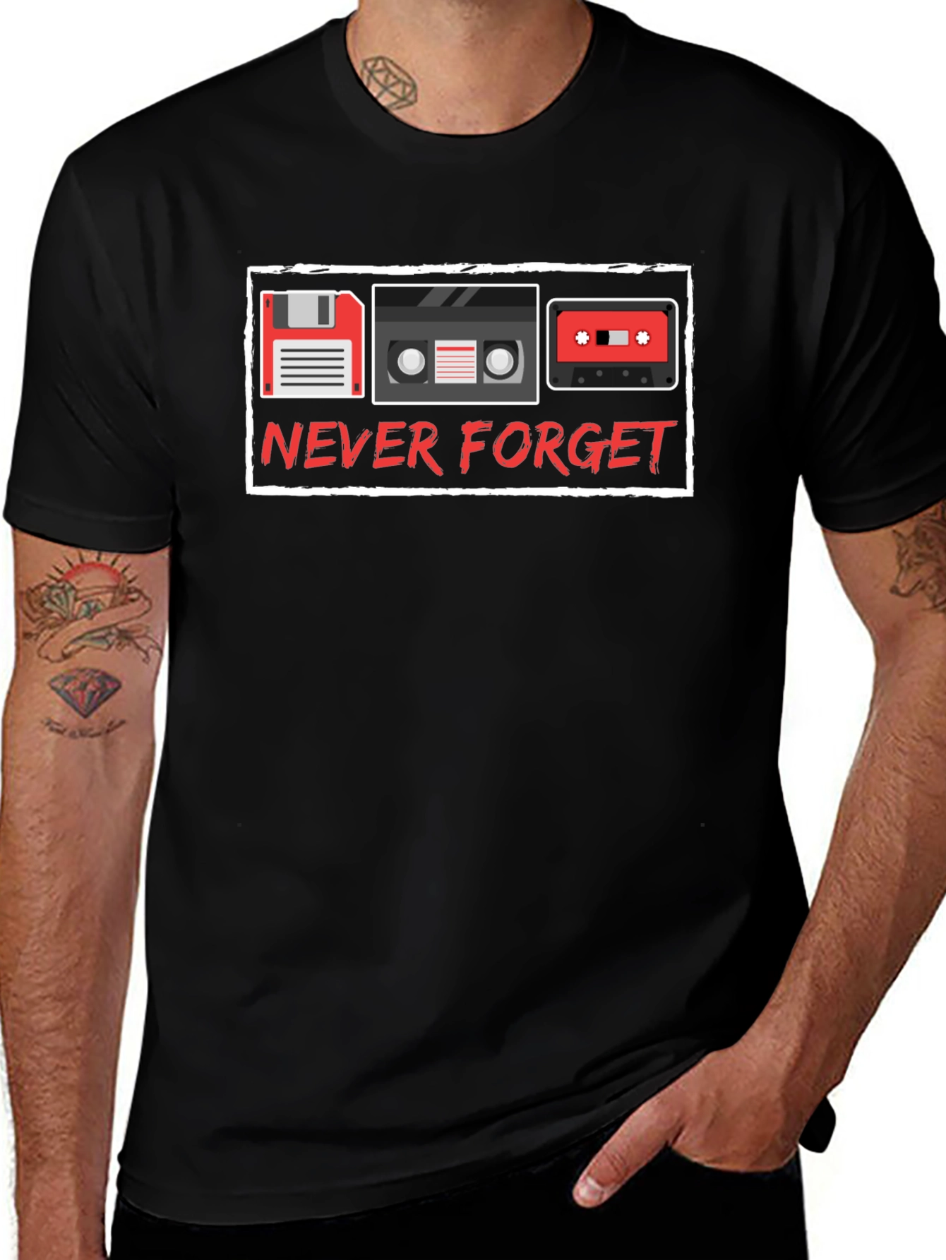 Retro Never Forget T-Shirt