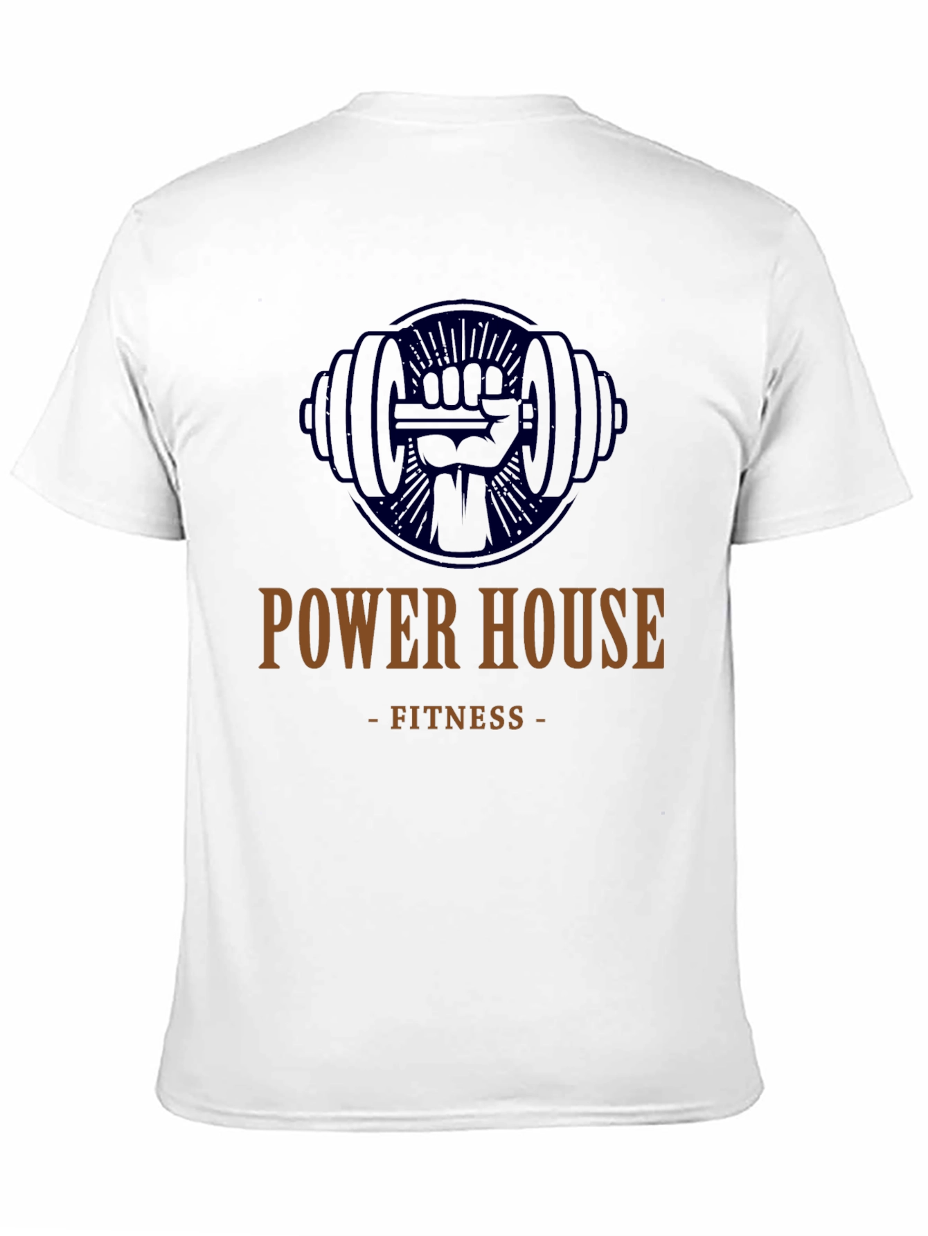 Power House Fitness Black Graphic Tee