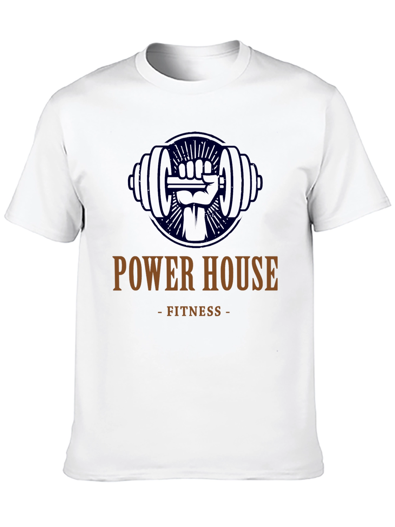 Power House Fitness Black Graphic Tee