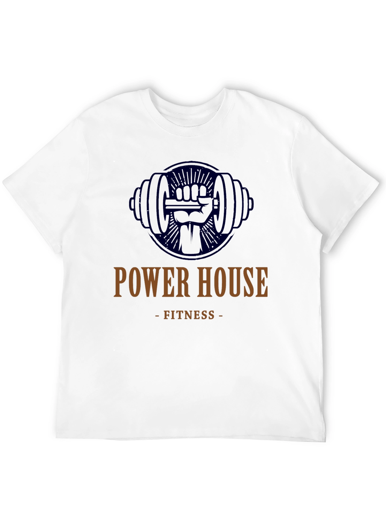 Power House Fitness Black Graphic Tee