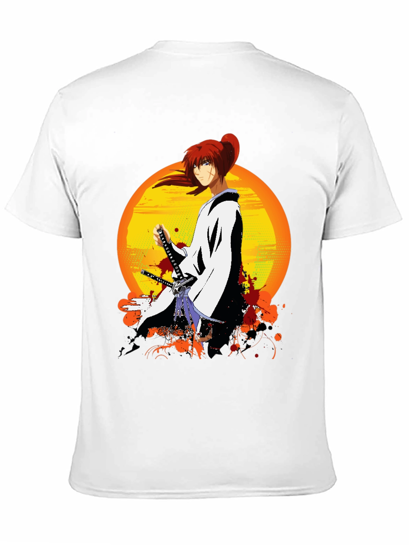 Anime Samurai T-Shirt