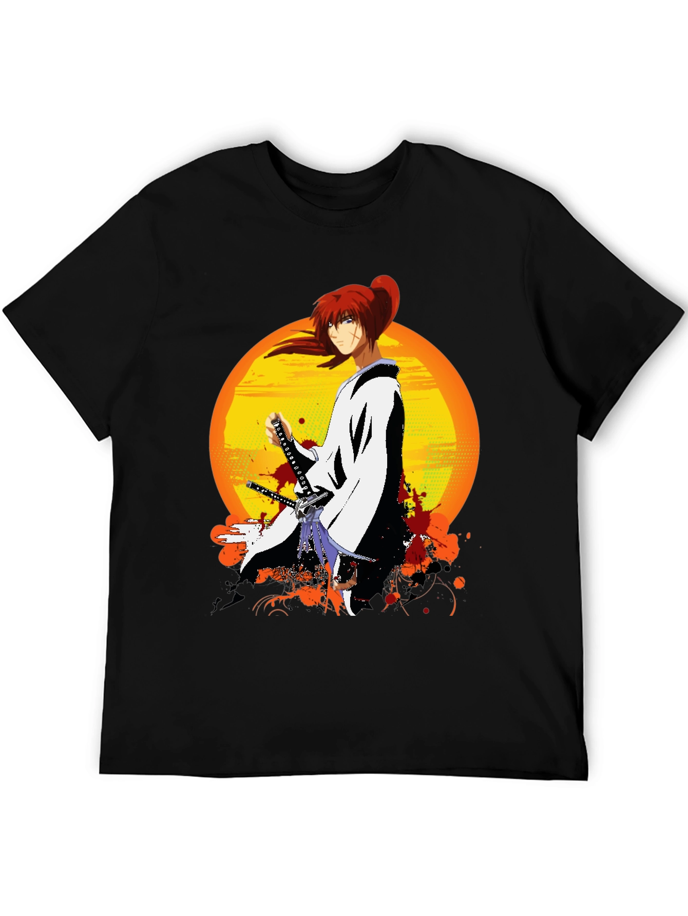Anime Samurai T-Shirt
