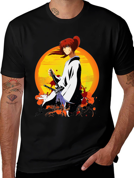 Anime Samurai T-Shirt