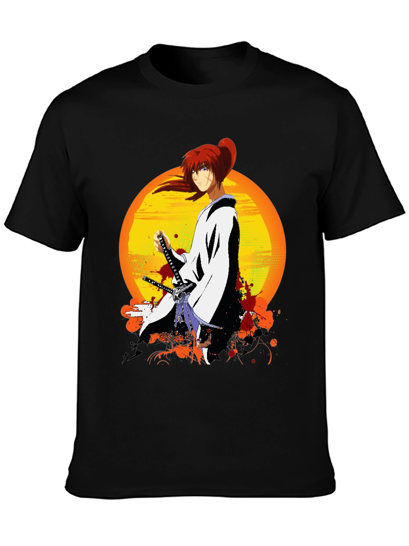 Anime Samurai T-Shirt