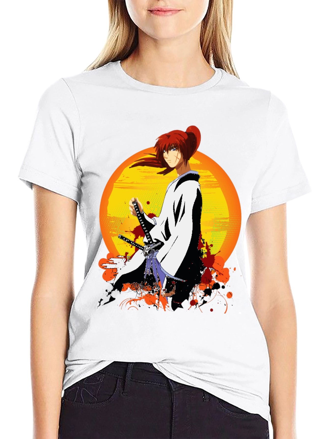 Anime Samurai T-Shirt