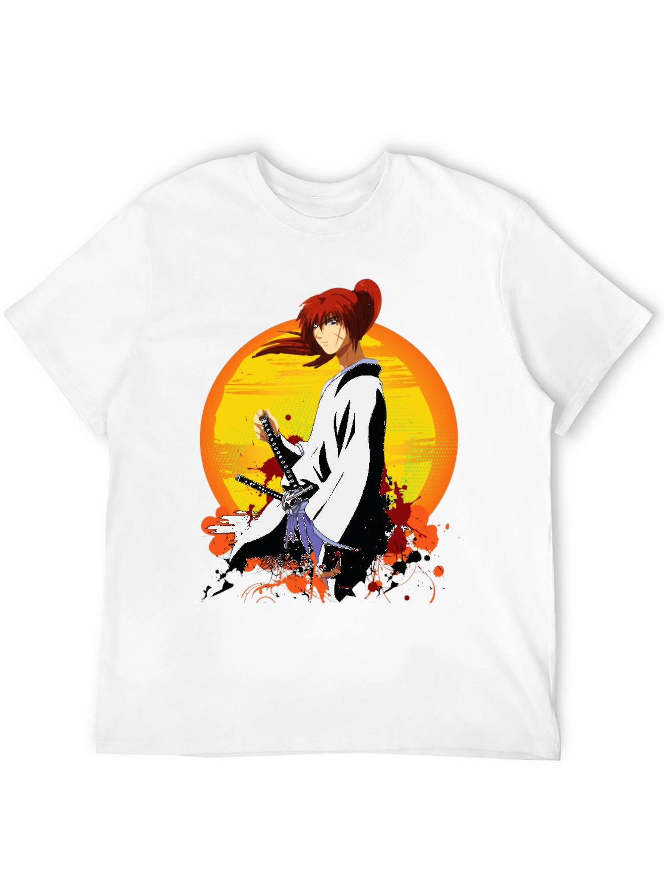 Anime Samurai T-Shirt
