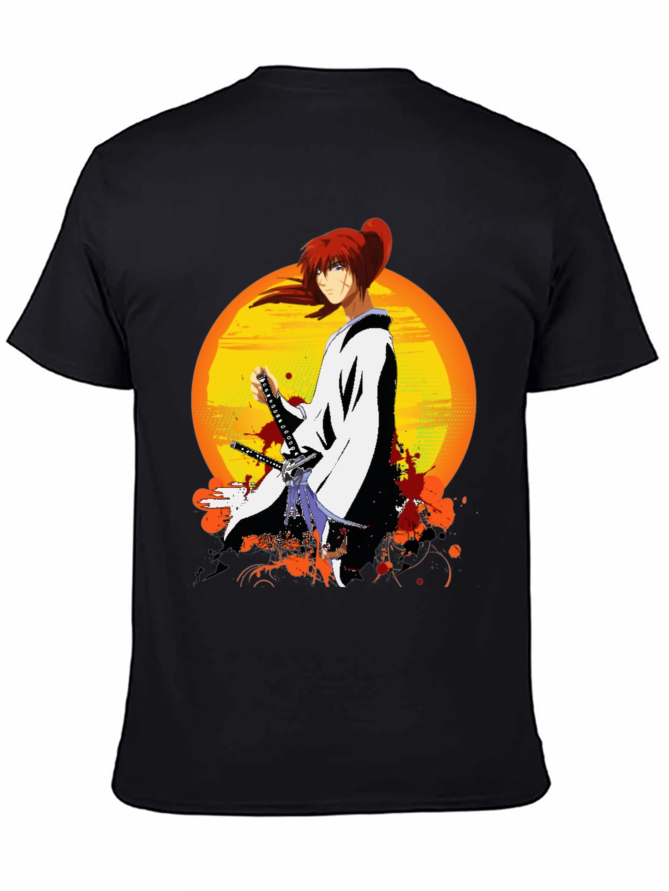 Anime Samurai T-Shirt