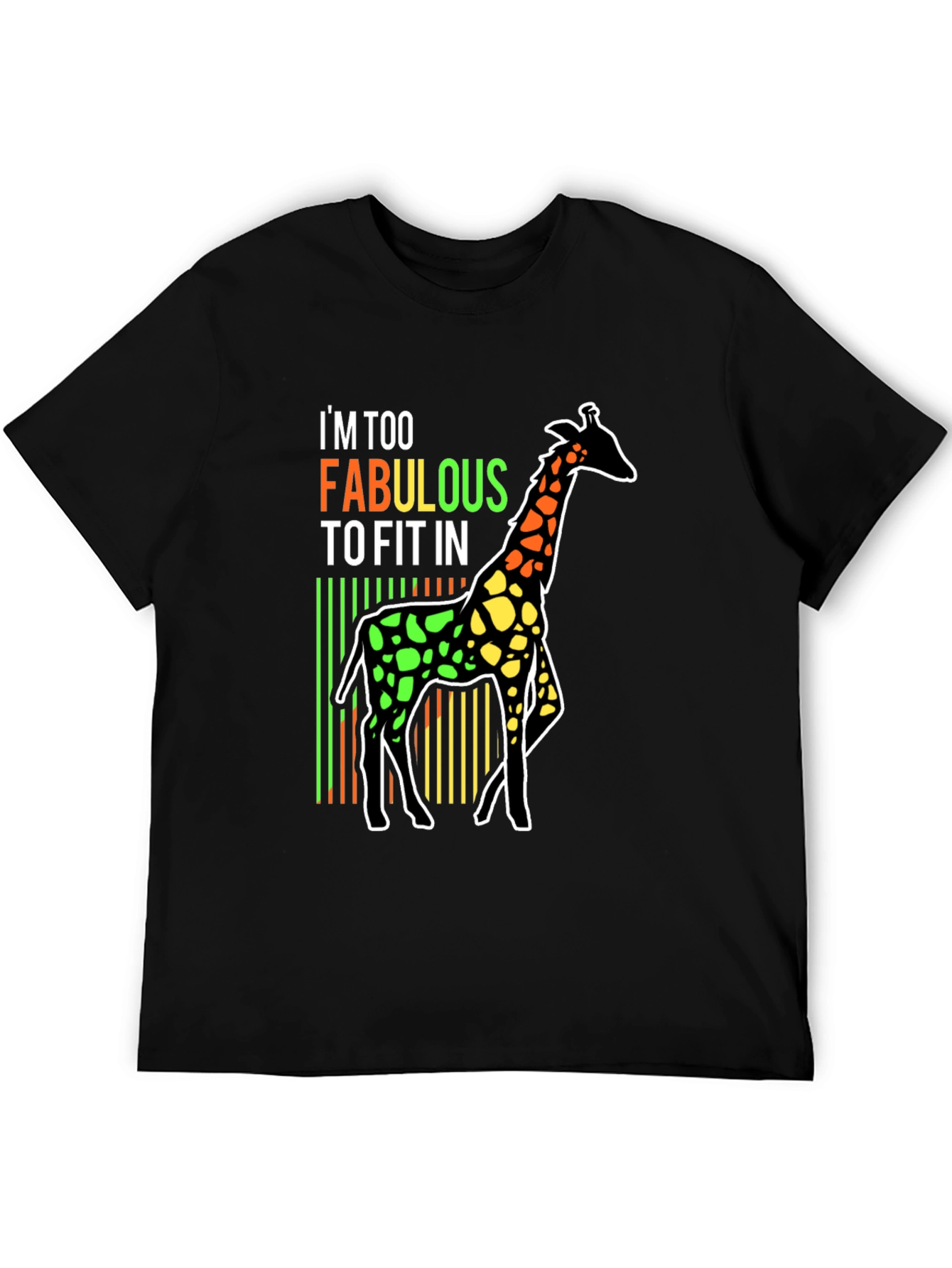 Fabulous Giraffe T-Shirt - Unique Design