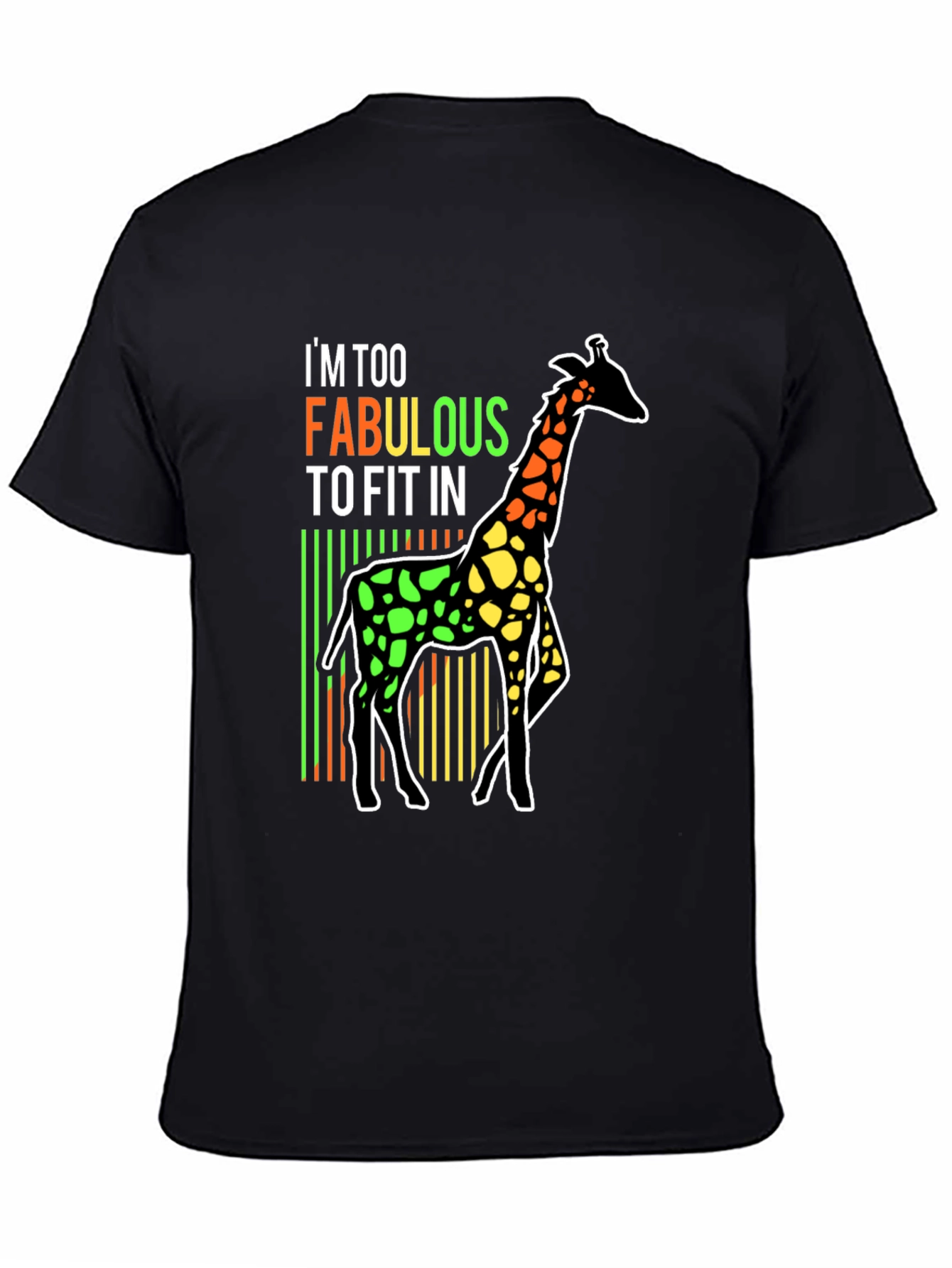 Fabulous Giraffe T-Shirt - Unique Design