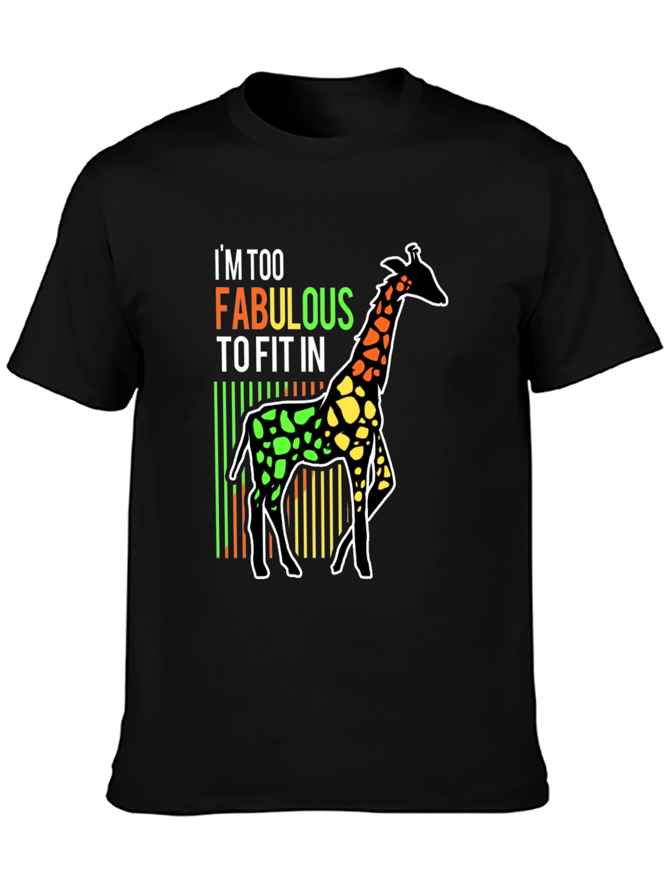 Fabulous Giraffe T-Shirt - Unique Design