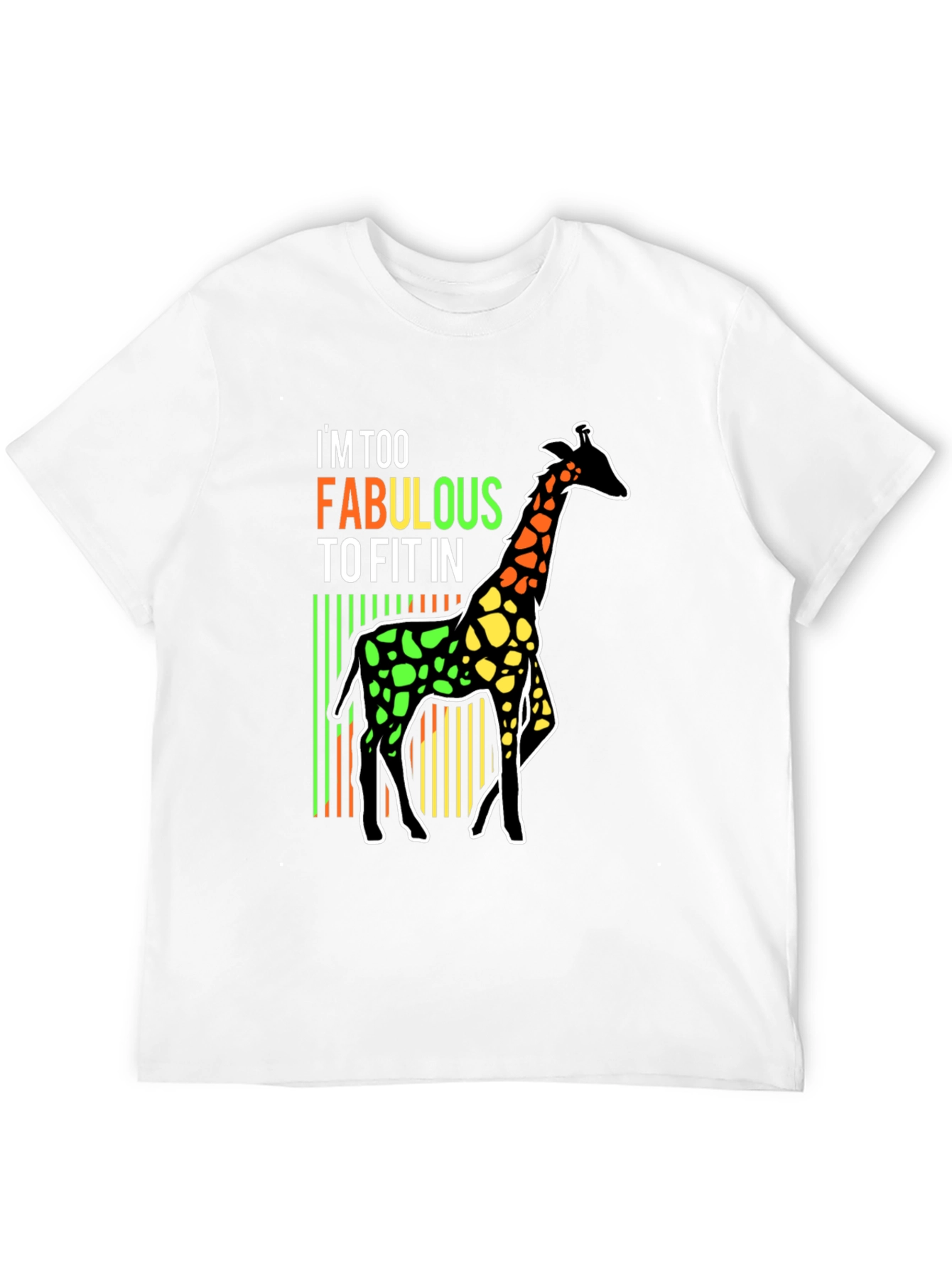 Fabulous Giraffe T-Shirt - Unique Design