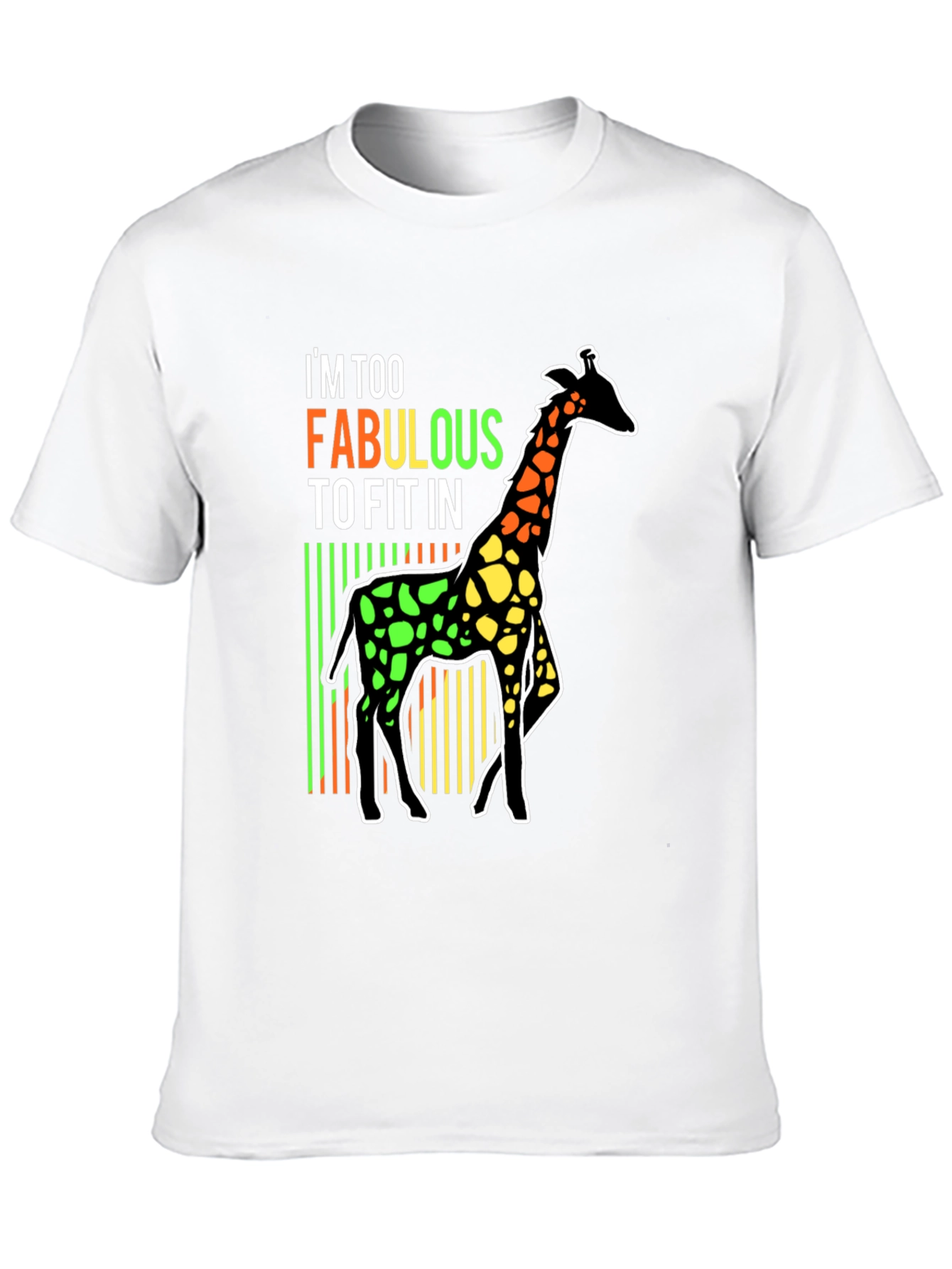 Fabulous Giraffe T-Shirt - Unique Design