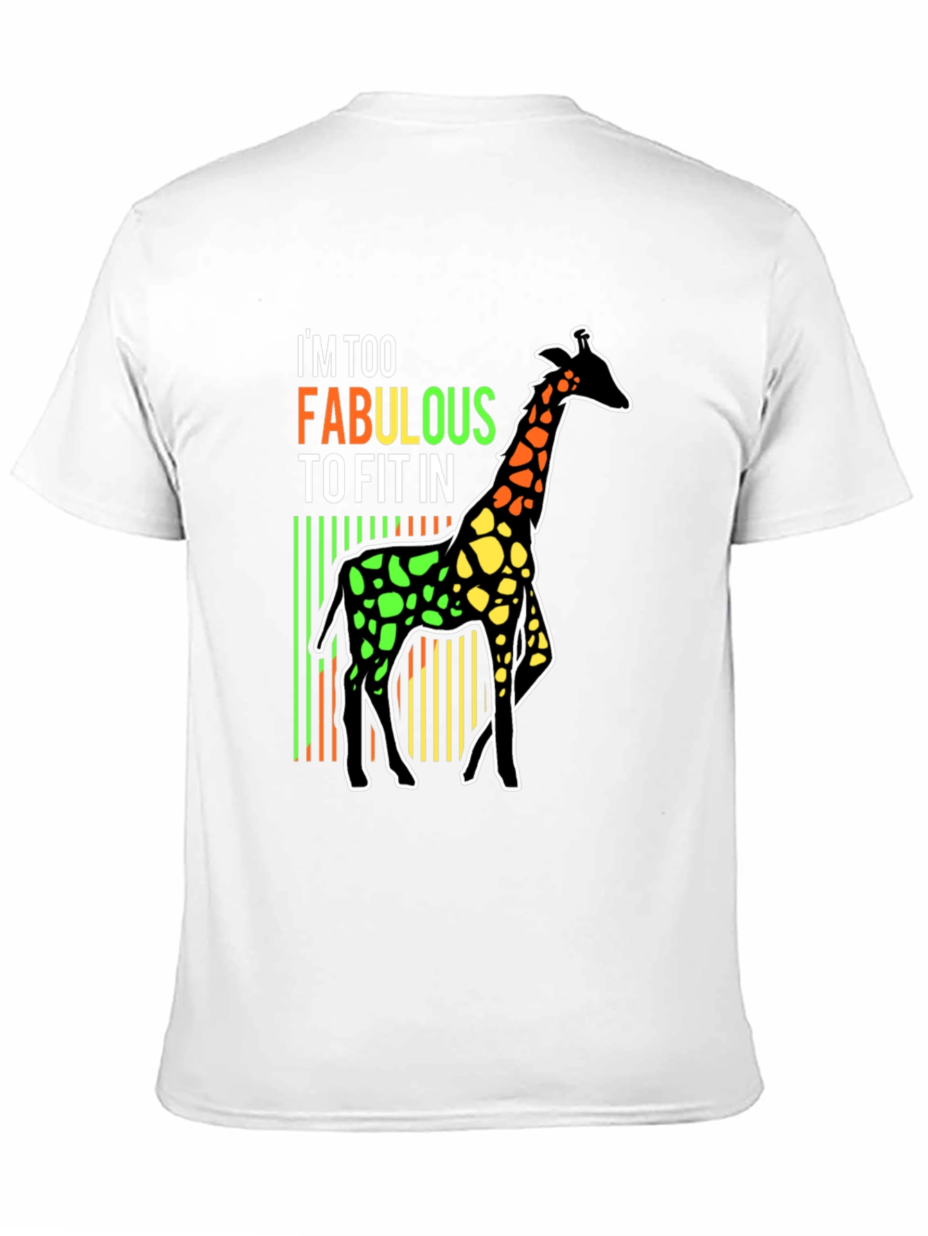 Fabulous Giraffe T-Shirt - Unique Design