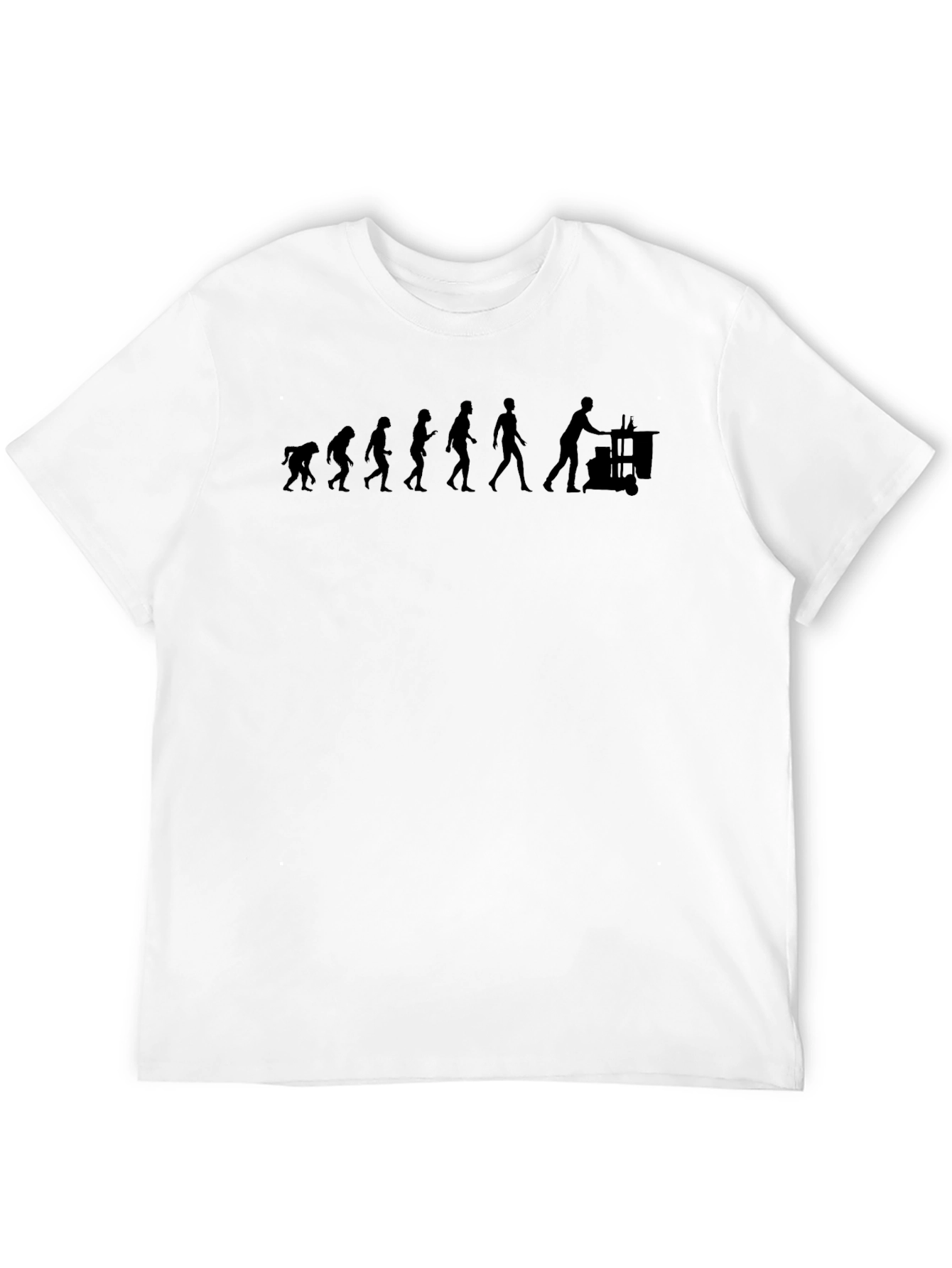 Evolution of the Bartender T-Shirt - Black