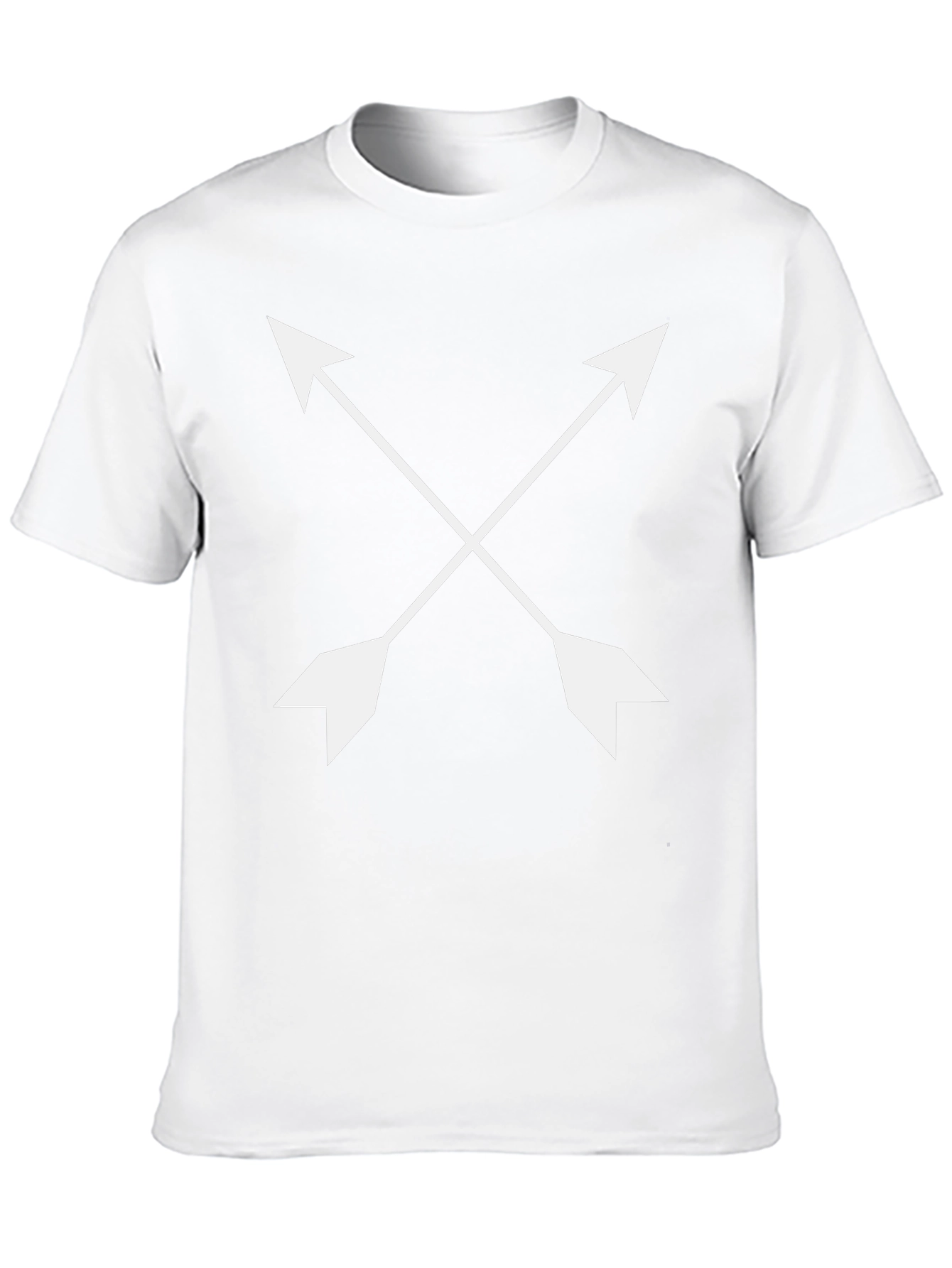 Crossed Arrows Graphic Tee - Stylish Casual Comfort