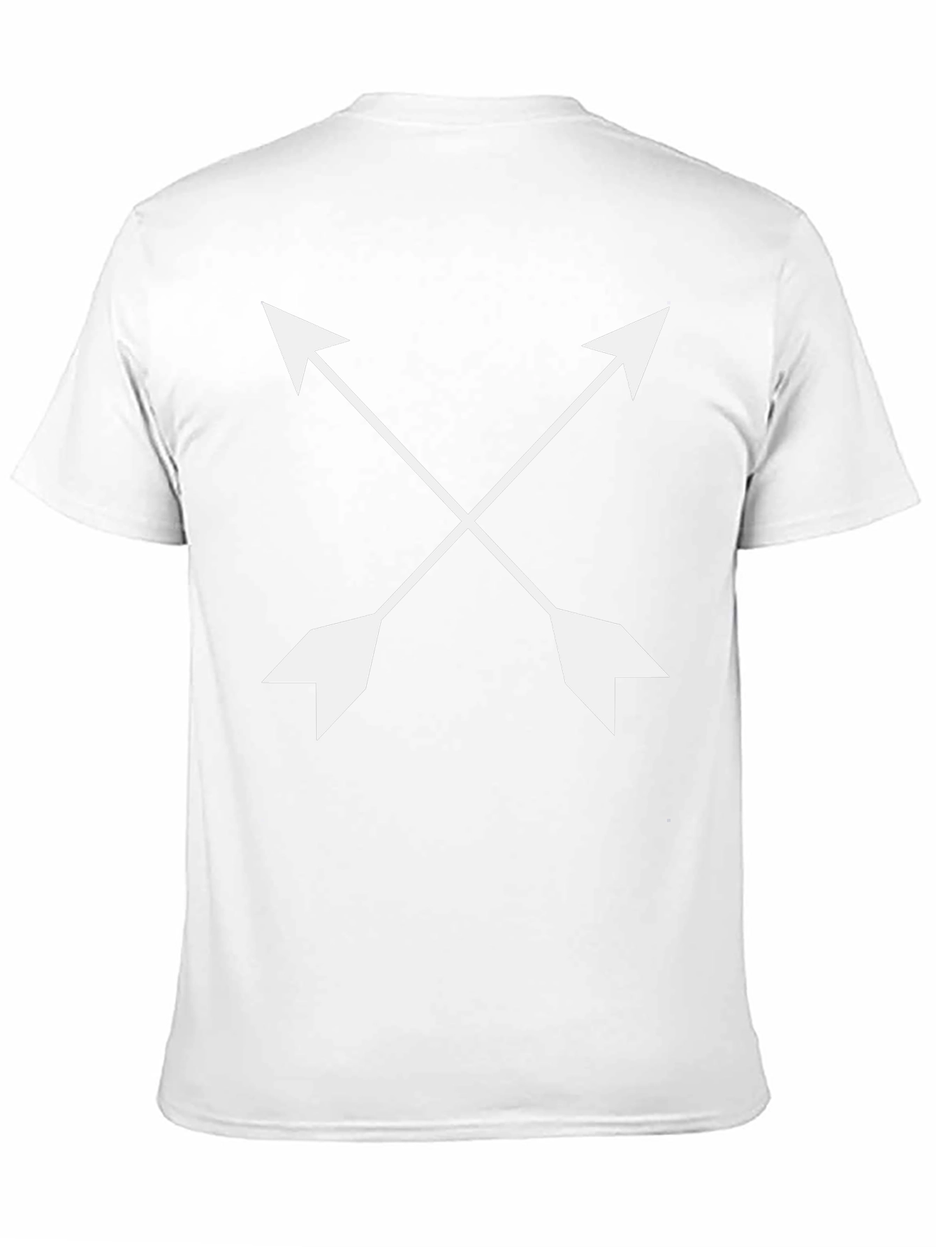 Crossed Arrows Graphic Tee - Stylish Casual Comfort
