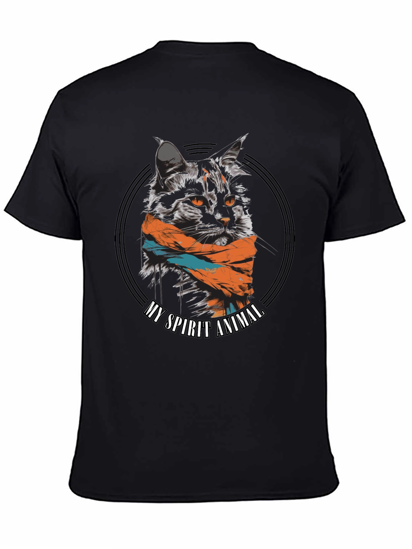 My Spirit Animal Cat Graphic T-Shirt