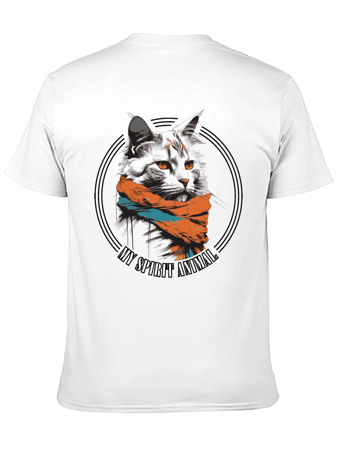 My Spirit Animal Cat Graphic T-Shirt