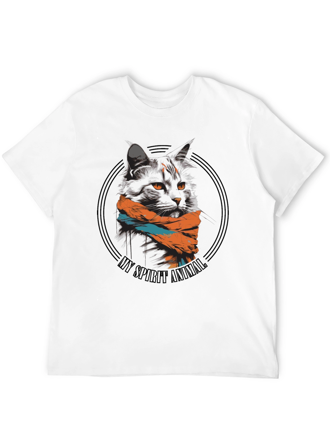My Spirit Animal Cat Graphic T-Shirt