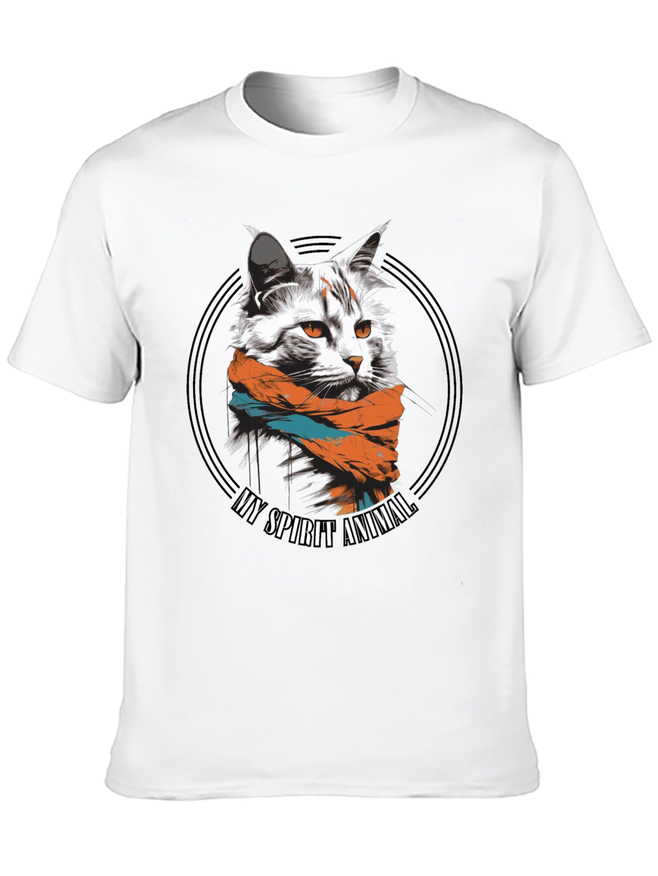 My Spirit Animal Cat Graphic T-Shirt