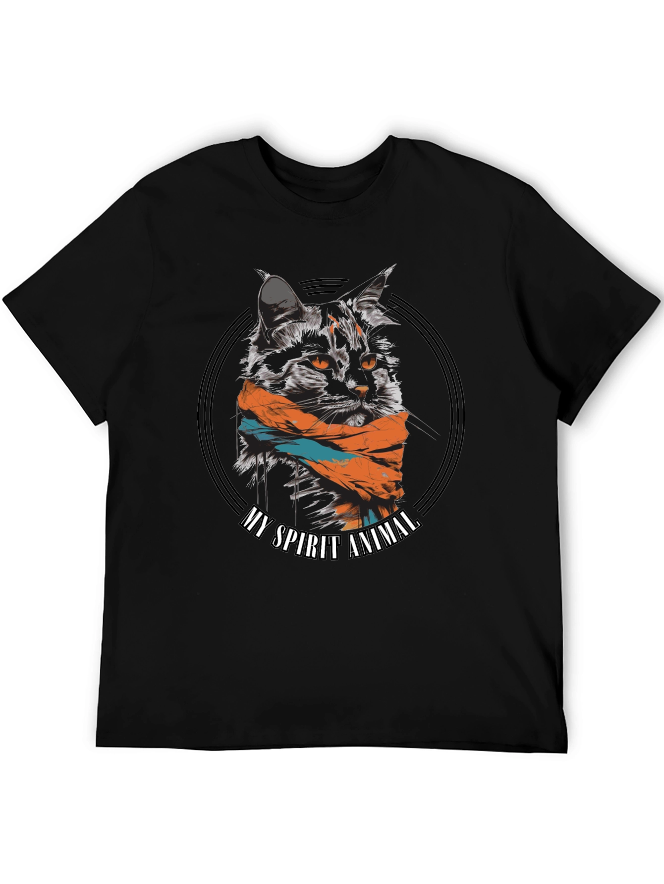 My Spirit Animal Cat Graphic T-Shirt