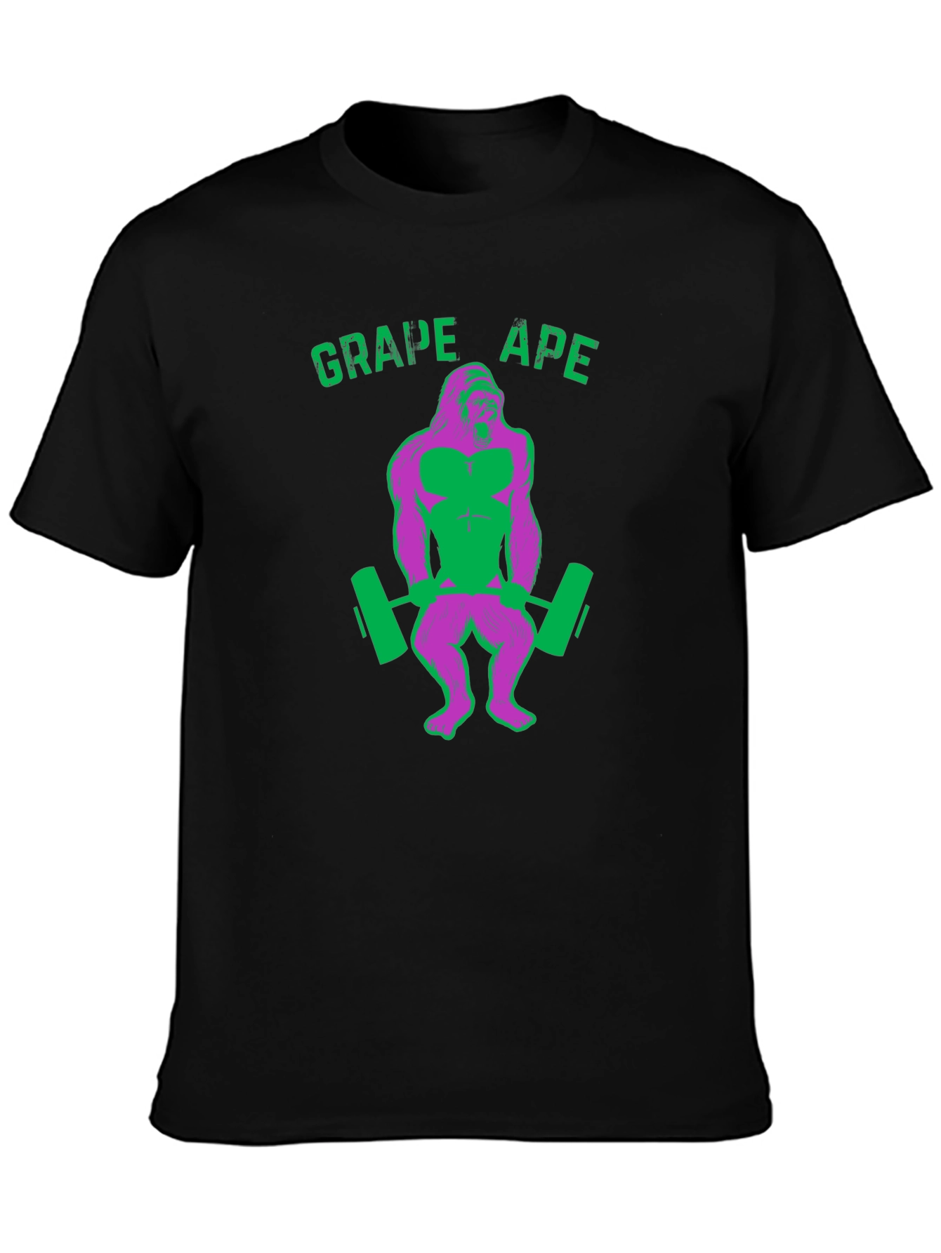 Grape Ape Gym T-Shirt - Funny Workout Shirt