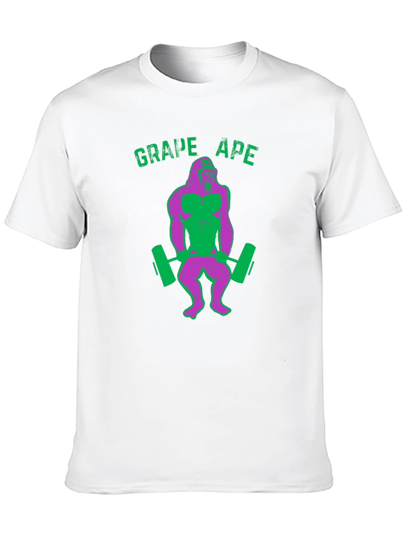 Grape Ape Gym T-Shirt - Funny Workout Shirt