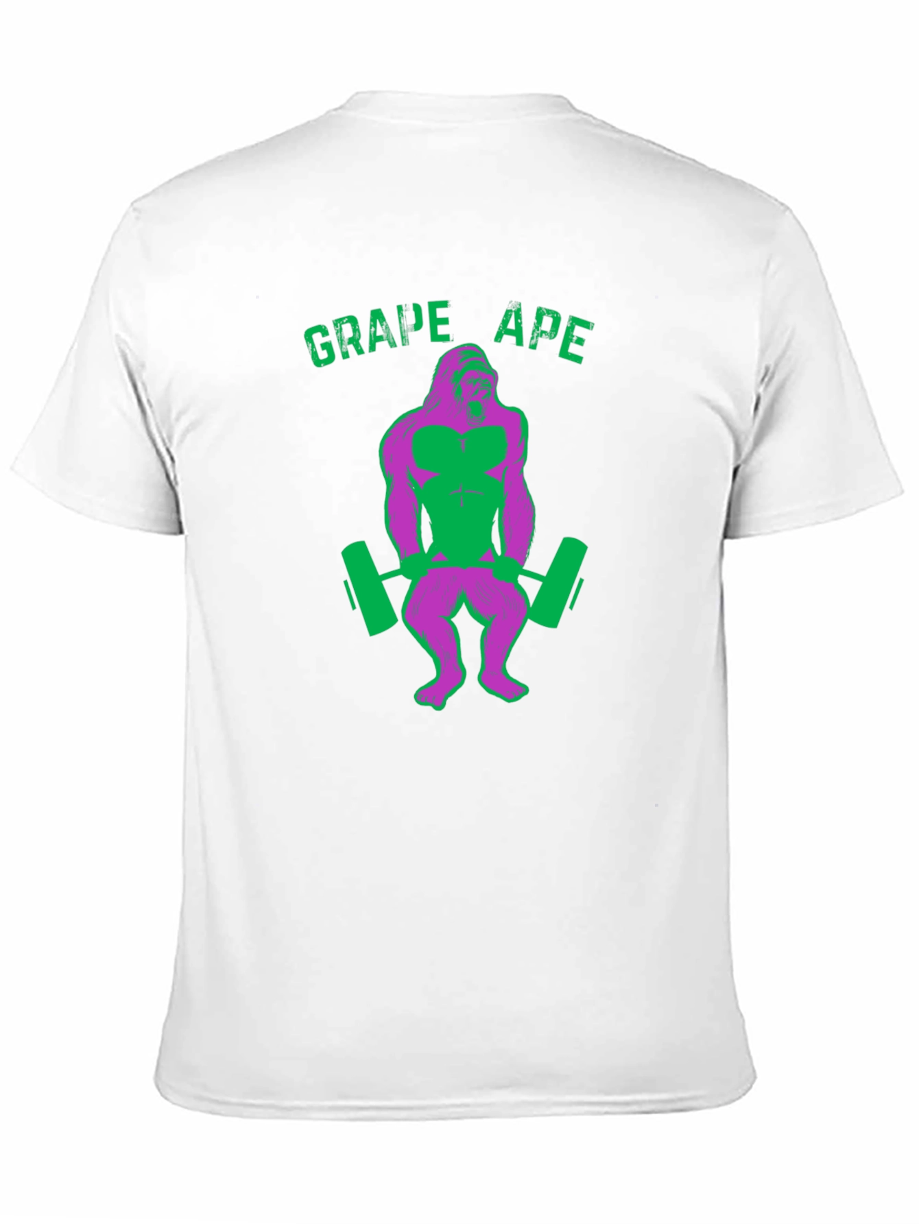 Grape Ape Gym T-Shirt - Funny Workout Shirt