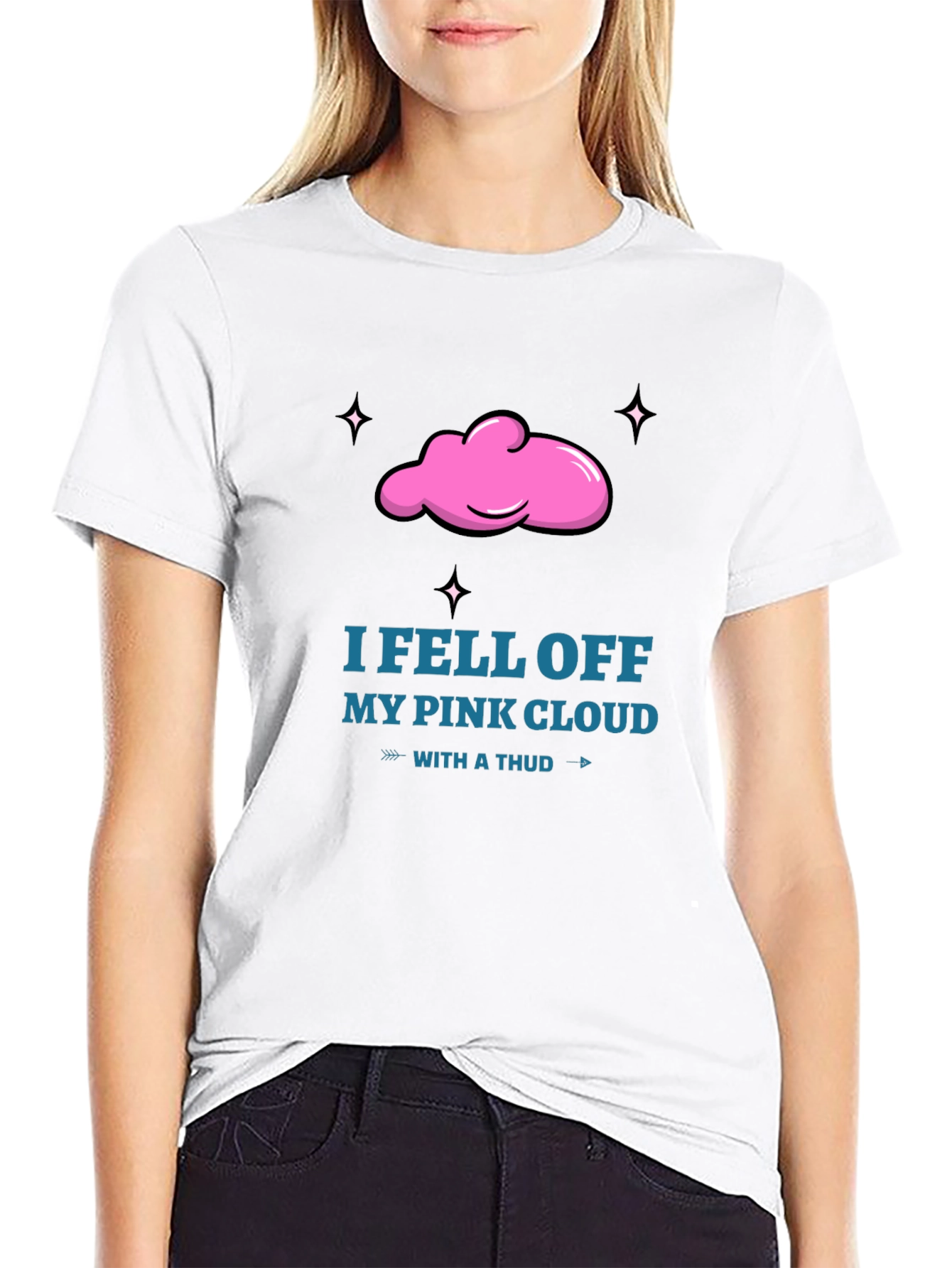 I Fell Off My Pink Cloud T-Shirt