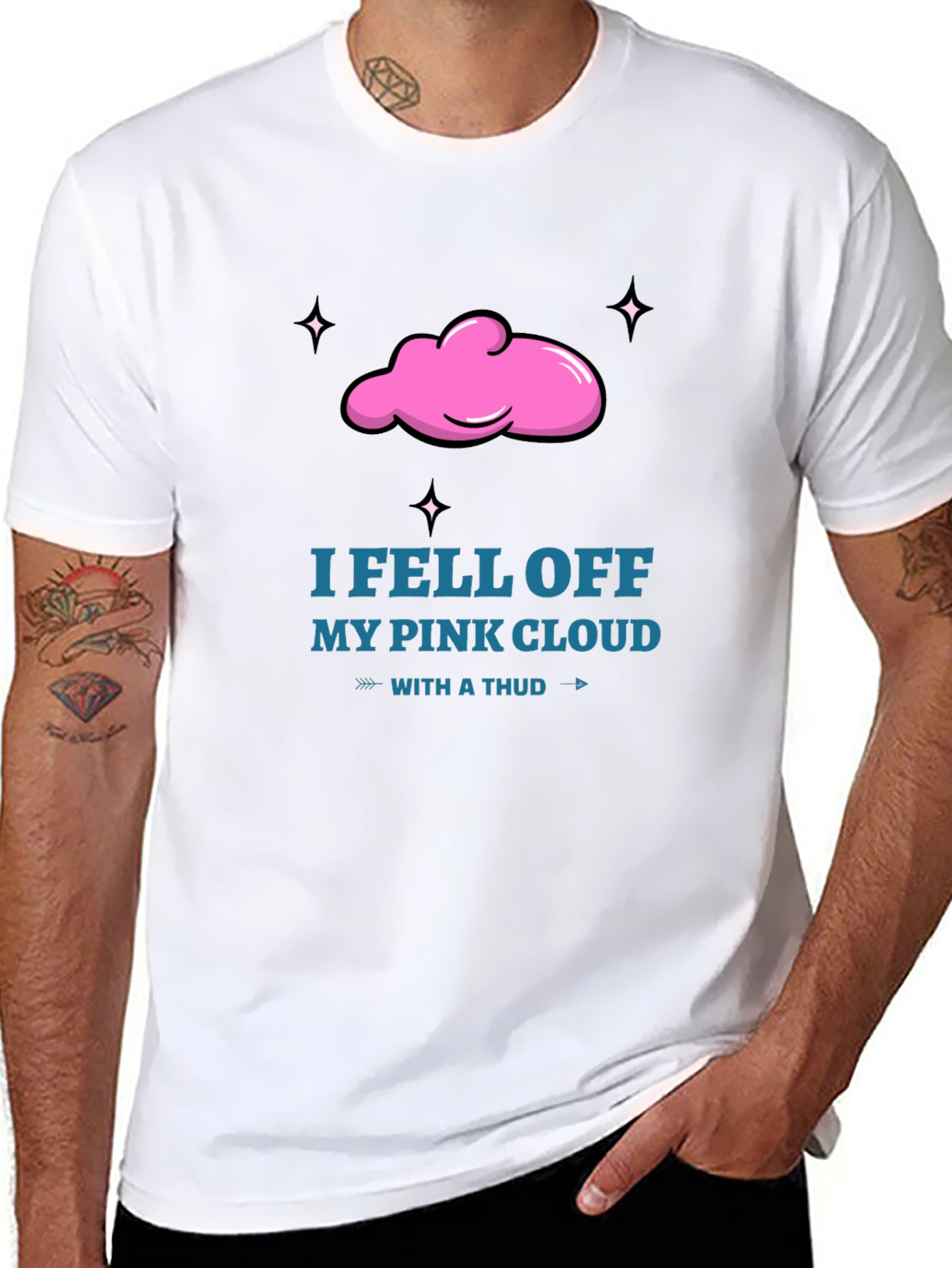 I Fell Off My Pink Cloud T-Shirt