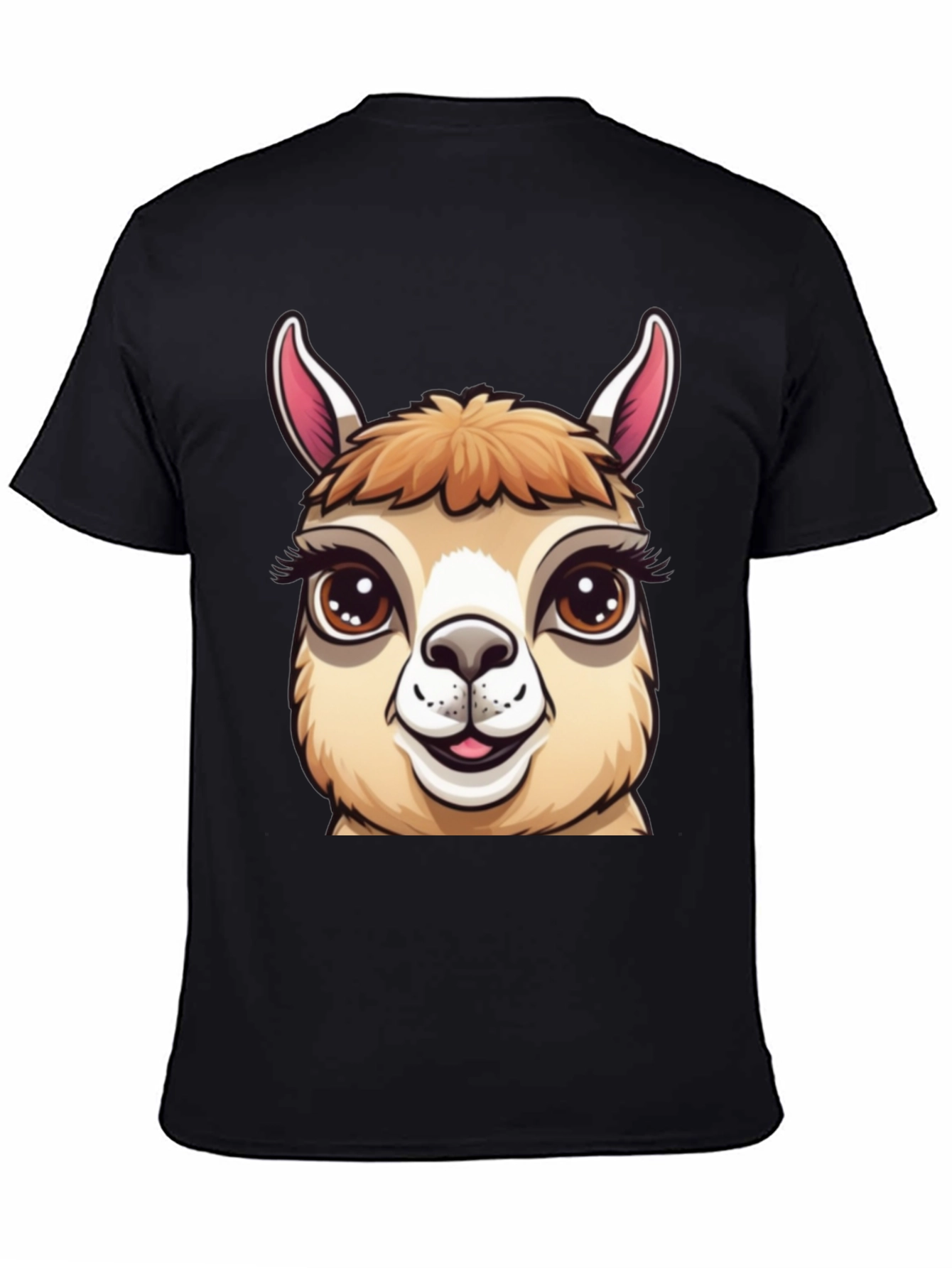 Llama Graphic Tee - Cute Animal T-Shirt