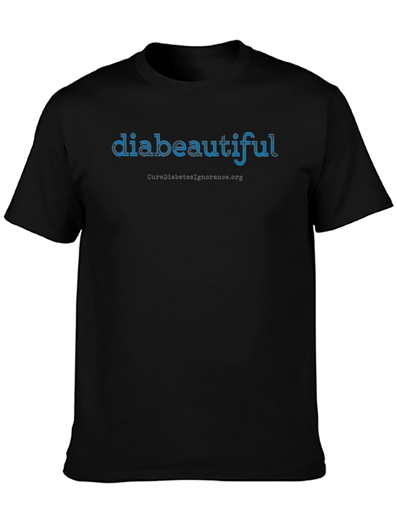 Diabeautiful T-Shirt - Cure Diabetes Ignorance