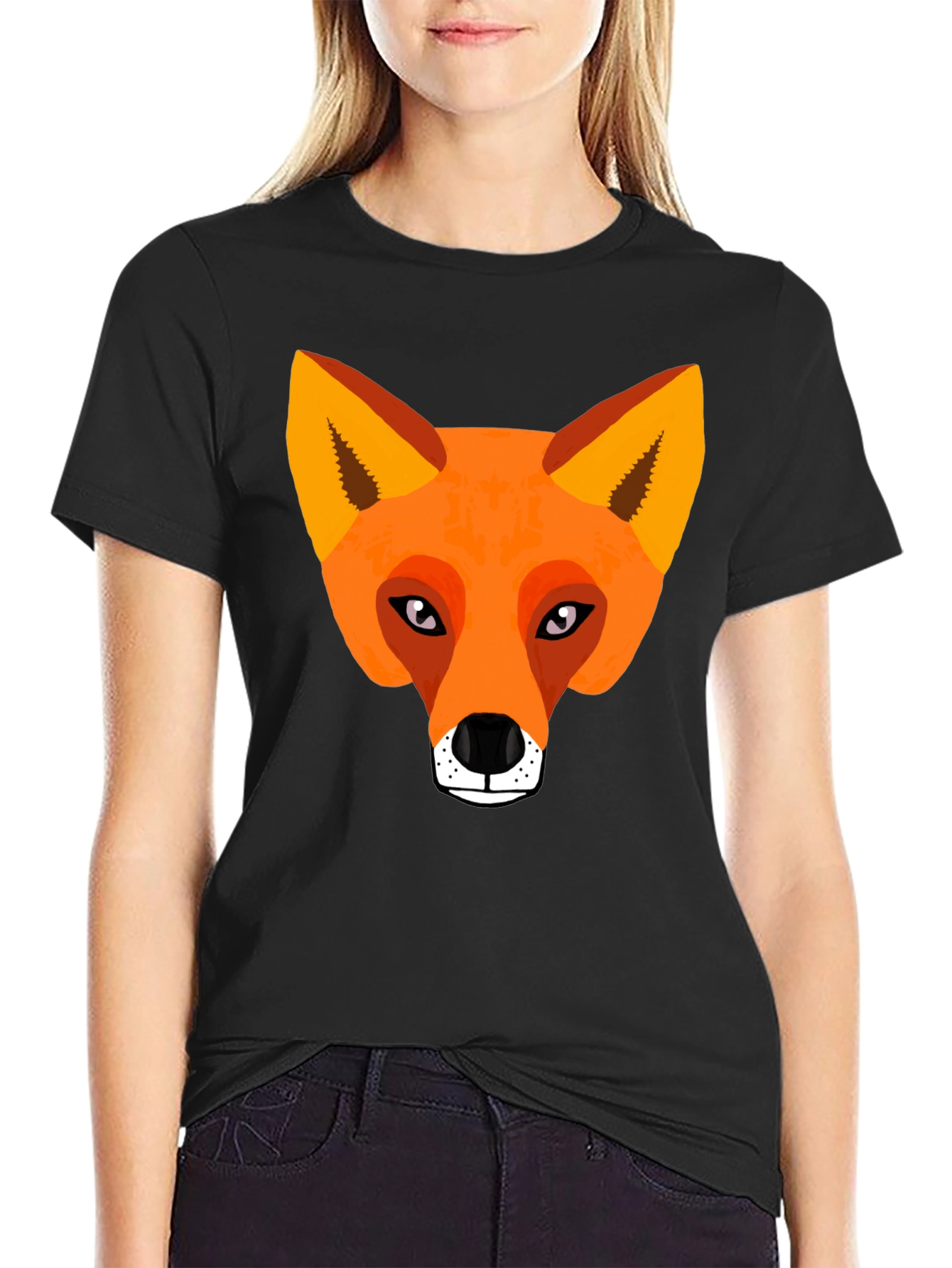 Fox Graphic Tee - Cool Animal Design Shirt