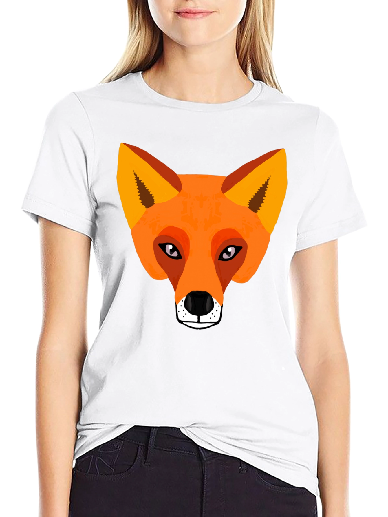 Fox Graphic Tee - Cool Animal Design Shirt