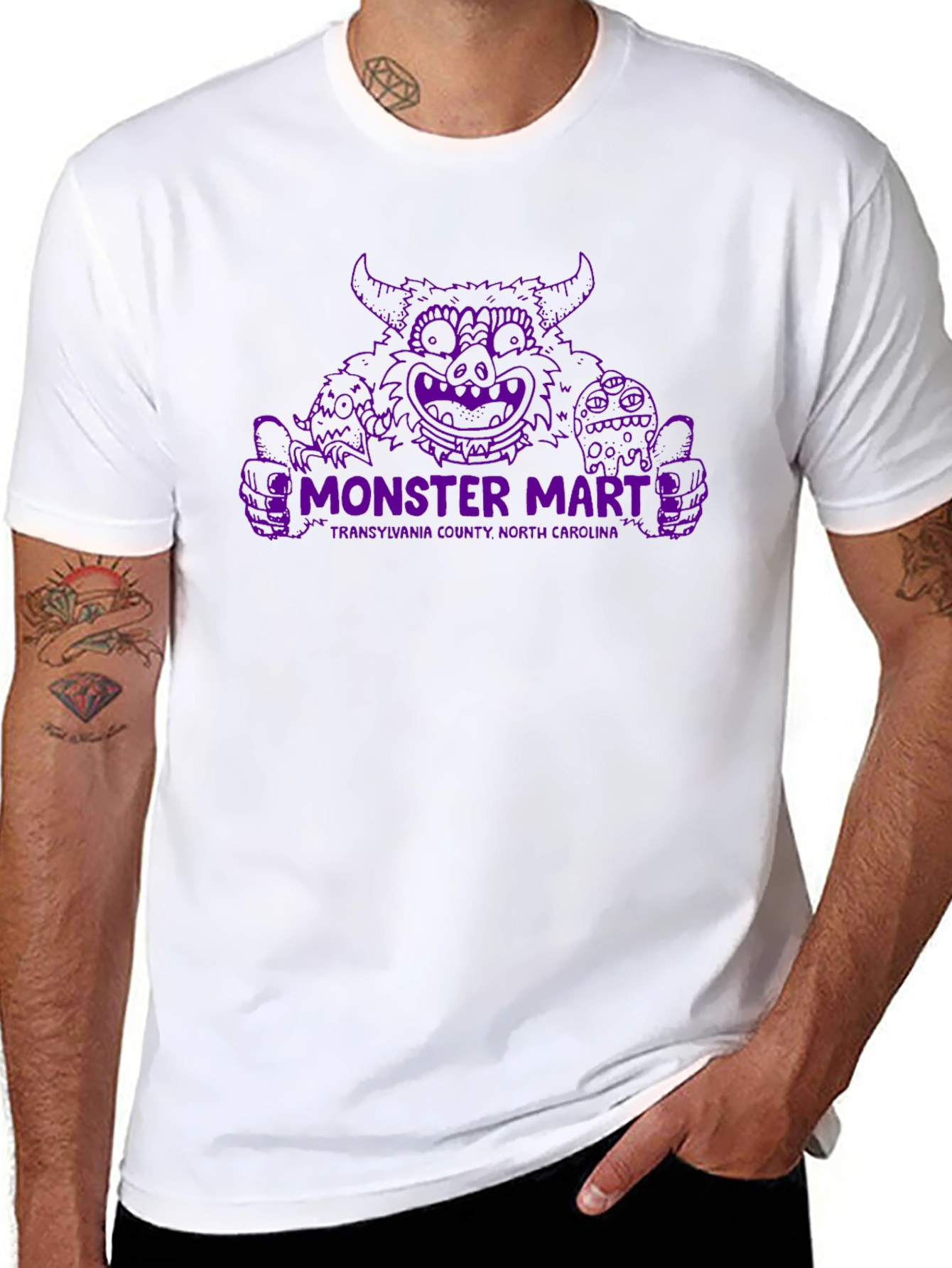 Monster Mart T-Shirt - Transylvania County NC