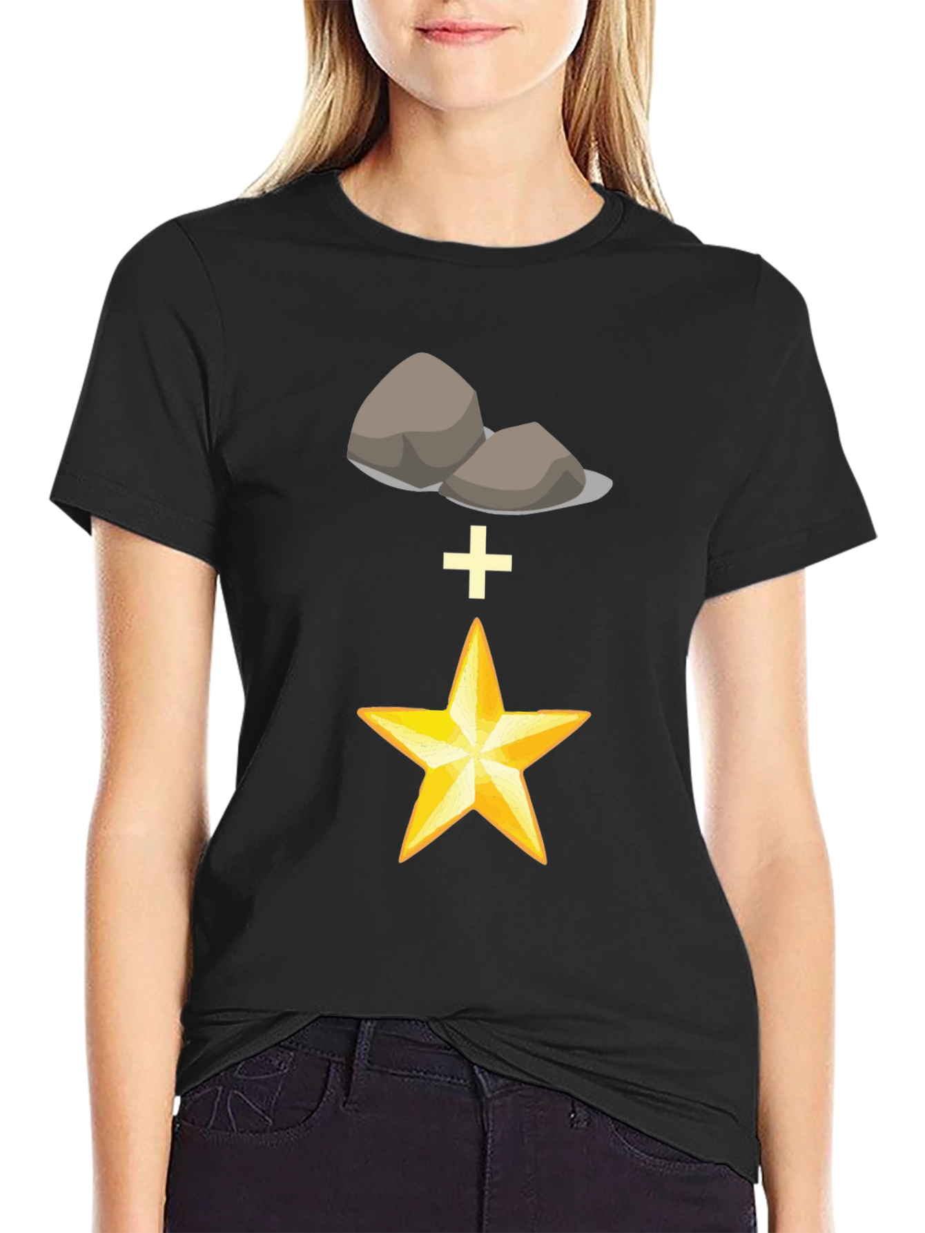 Rock Star T-Shirt - Black Graphic Tee