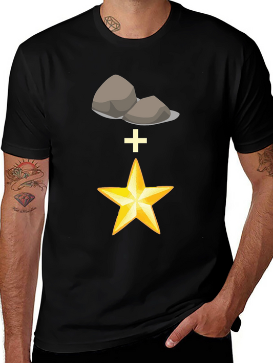 Rock Star T-Shirt - Black Graphic Tee