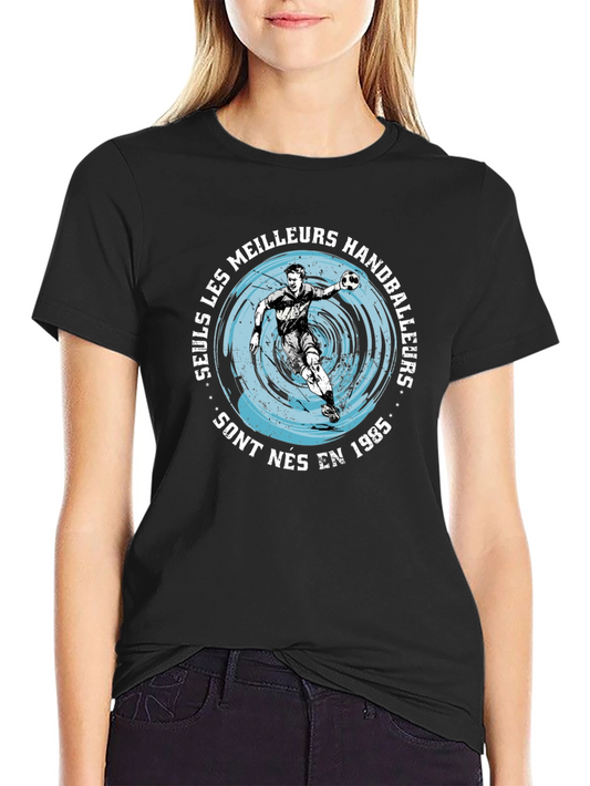 Handball Player T-Shirt - Born in 1985 Graphic Tee